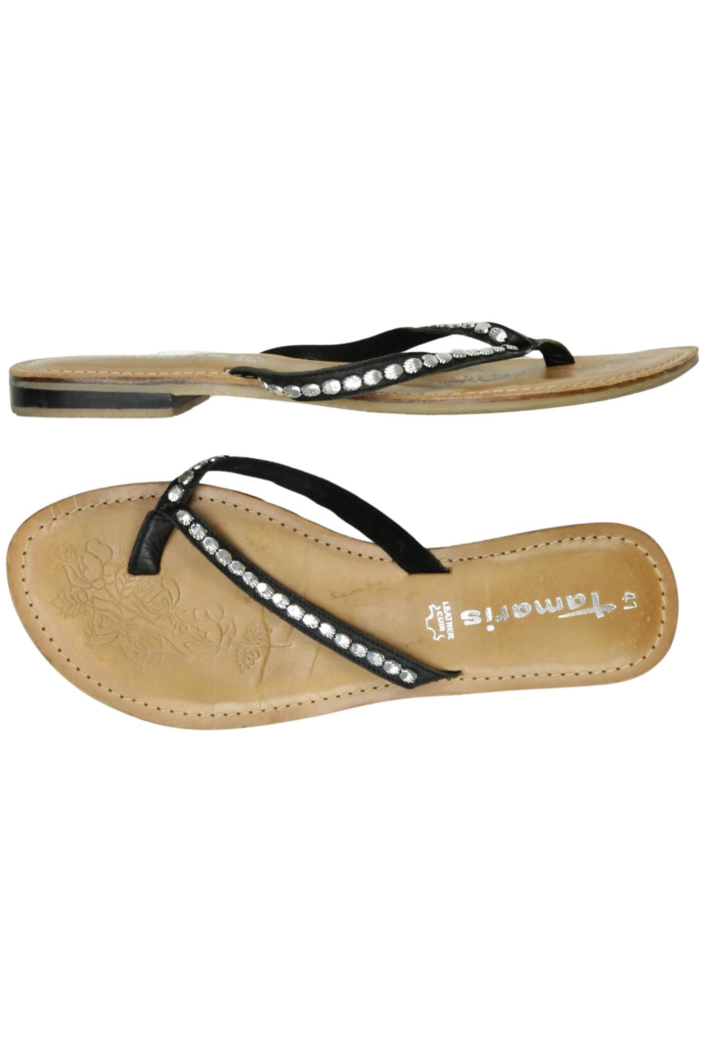 

Tamaris Damen Sandale, schwarz, Gr. 41