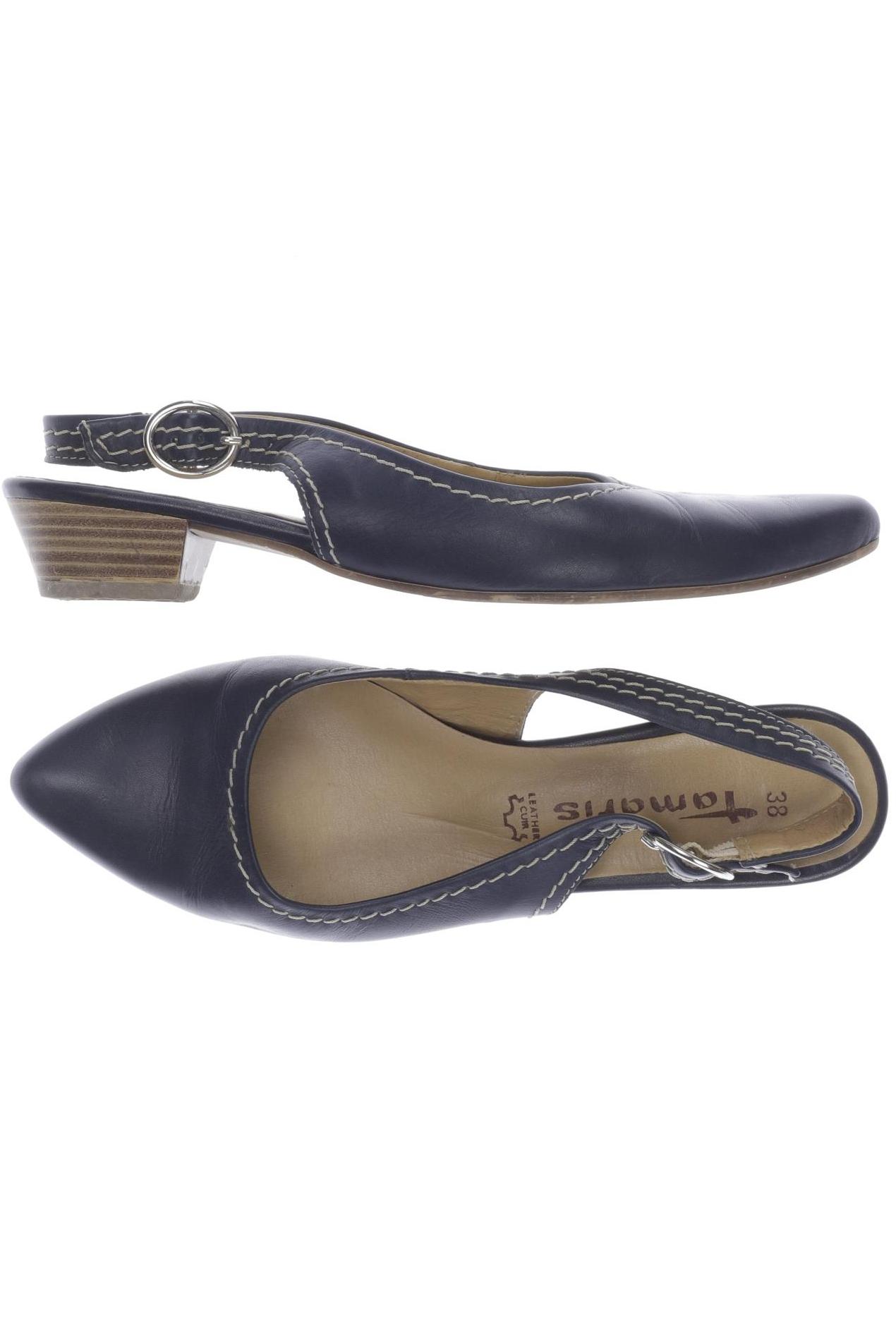

Tamaris Damen Sandale, blau, Gr. 38
