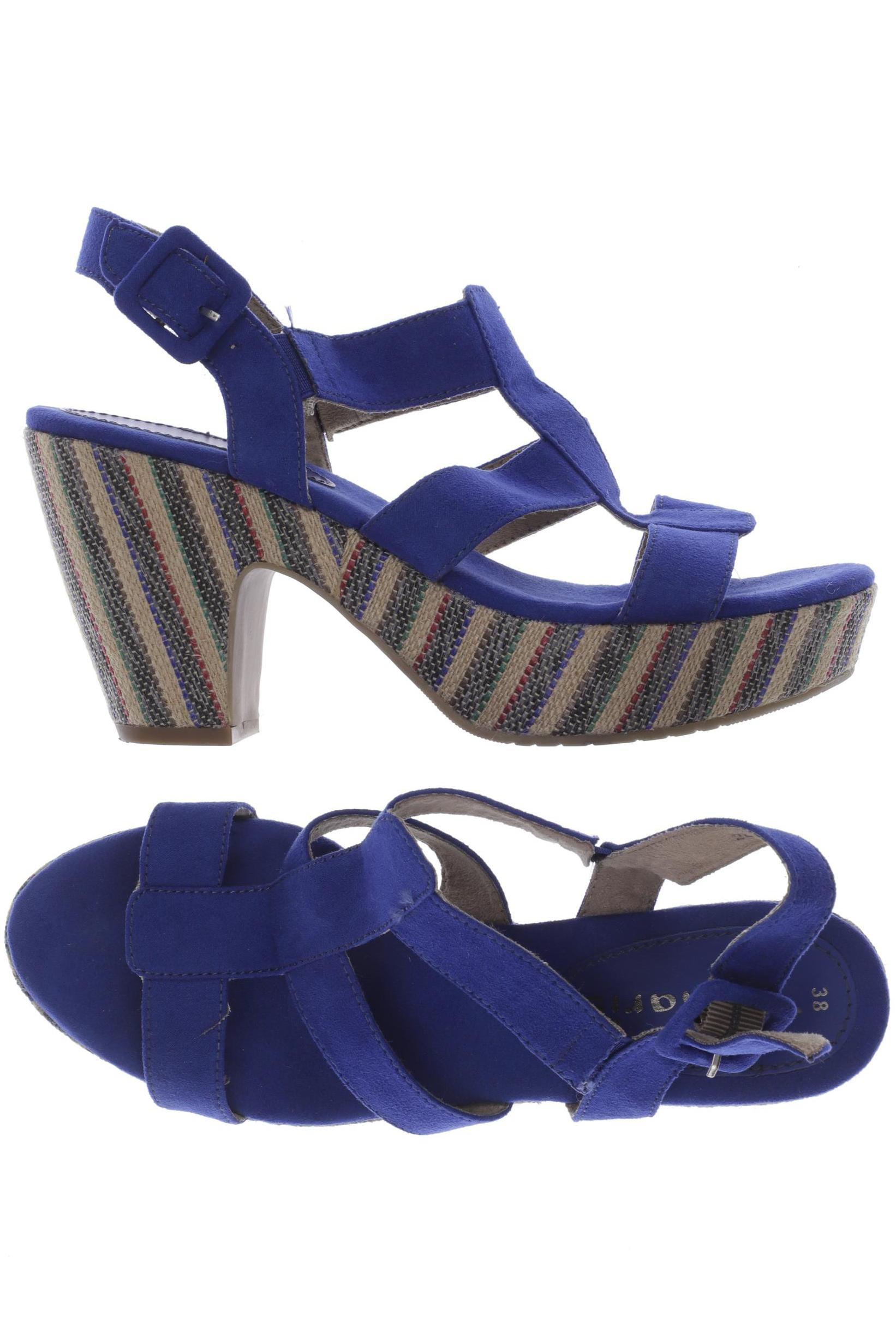 

Tamaris Damen Sandale, blau