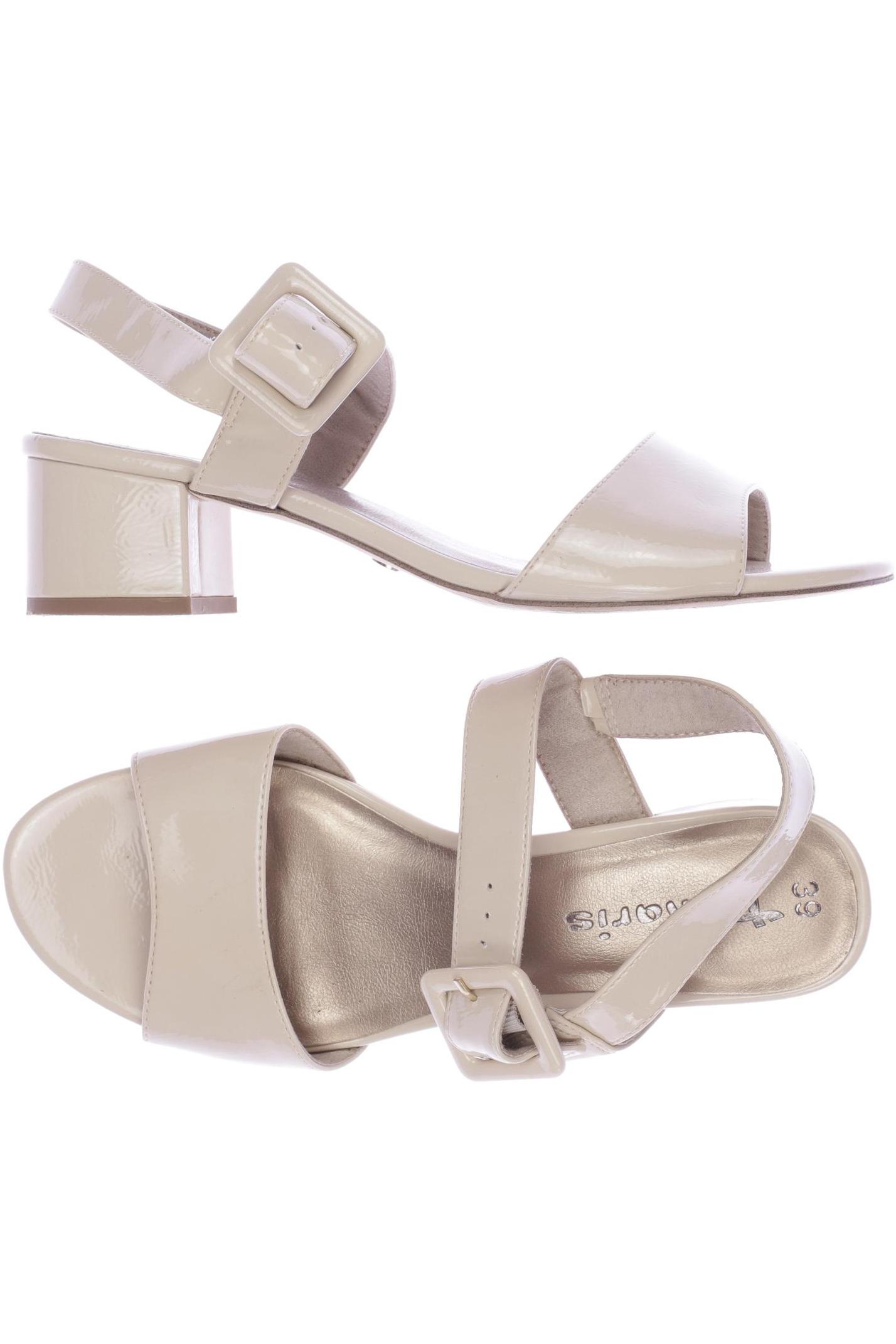 

Tamaris Damen Sandale, beige, Gr. 39