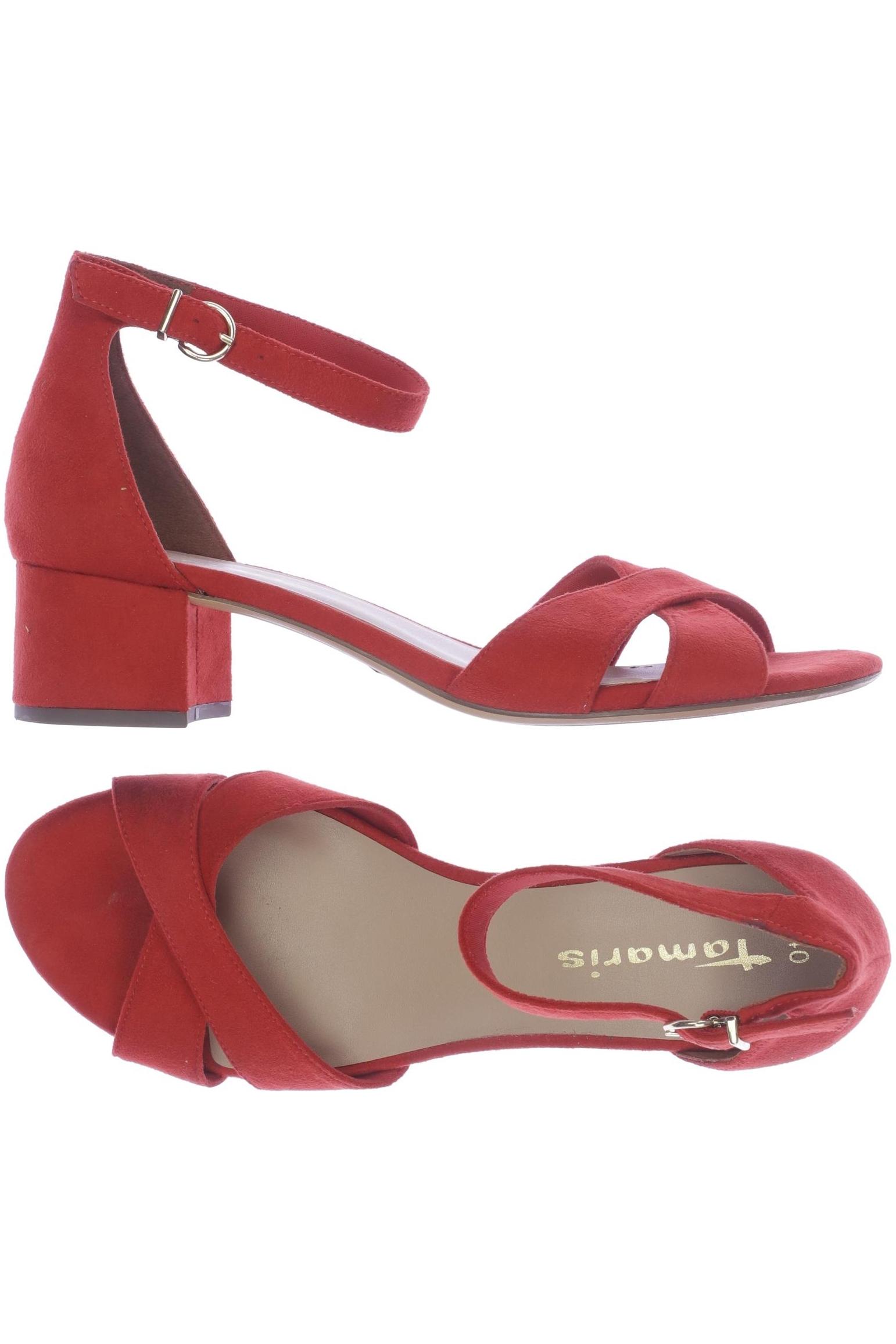 

Tamaris Damen Sandale, rot, Gr. 40