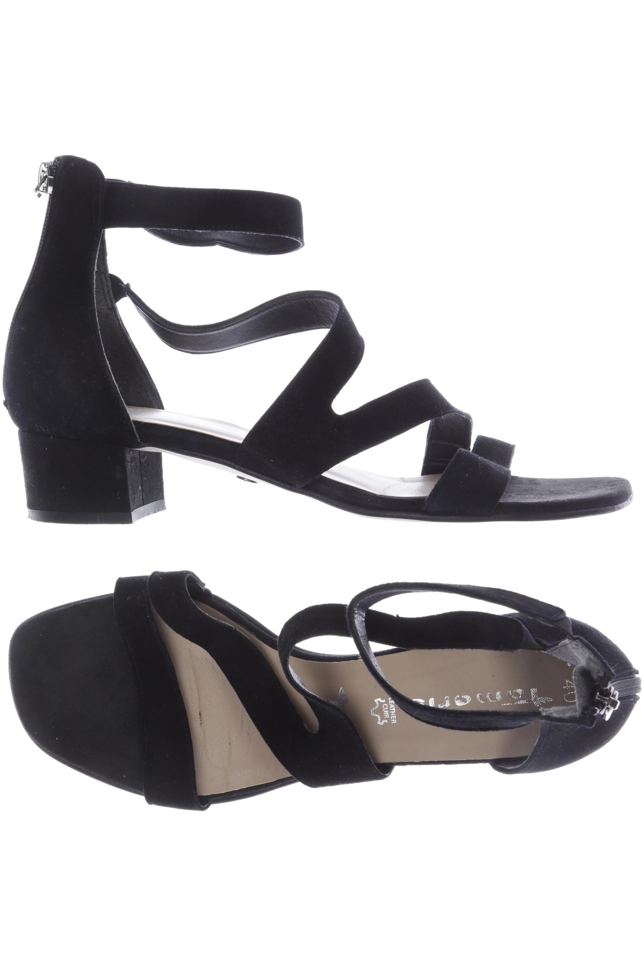 

Tamaris Damen Sandale, schwarz, Gr. 40