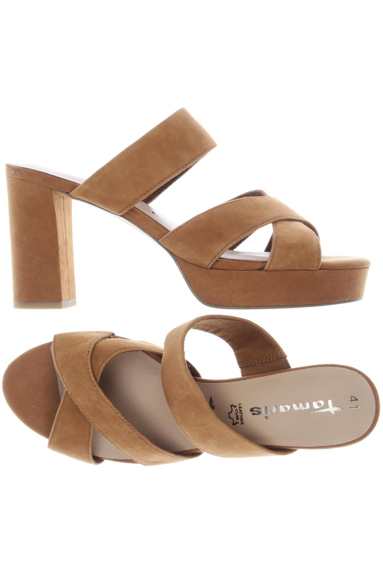 

Tamaris Damen Sandale, beige, Gr. 41