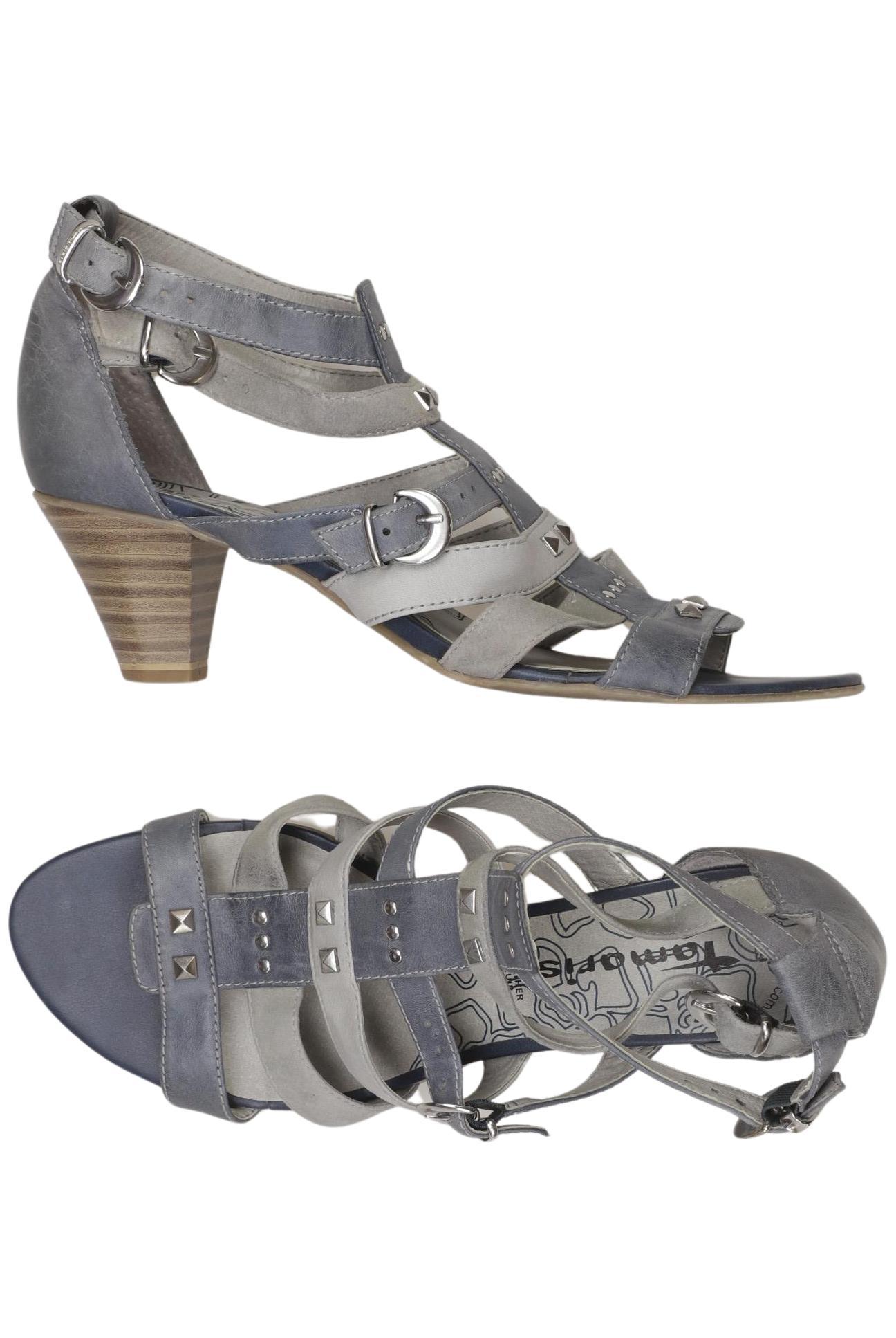 

Tamaris Damen Sandale, blau, Gr. 39