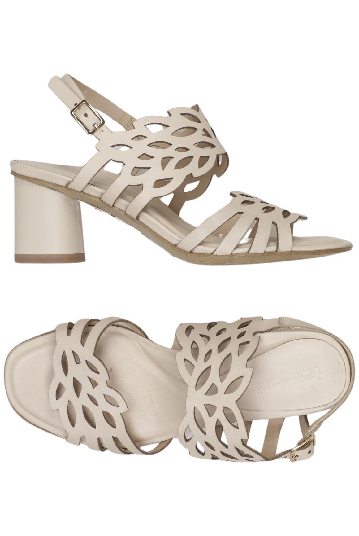 

Tamaris Damen Sandale, beige, Gr. 36