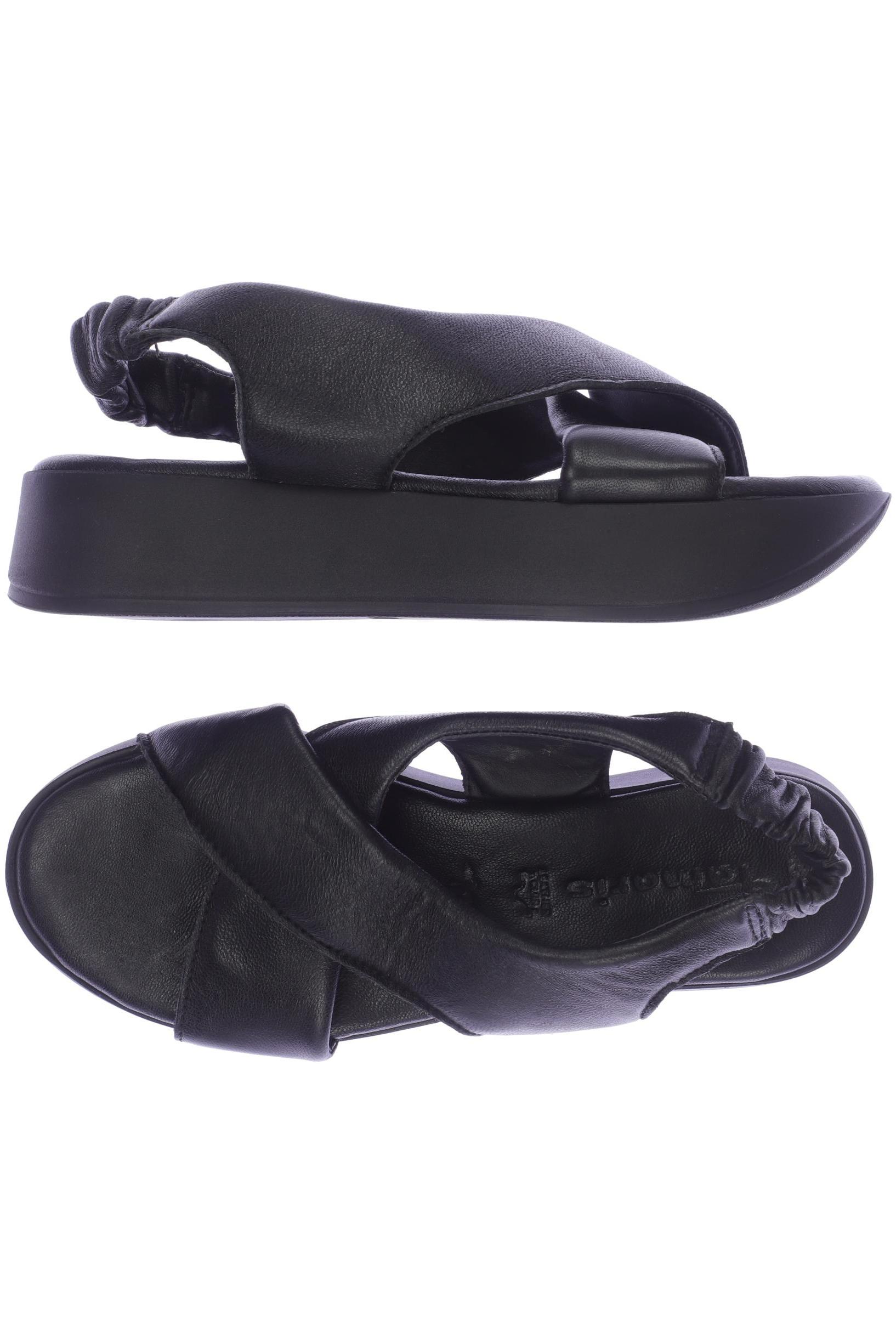 

Tamaris Damen Sandale, schwarz