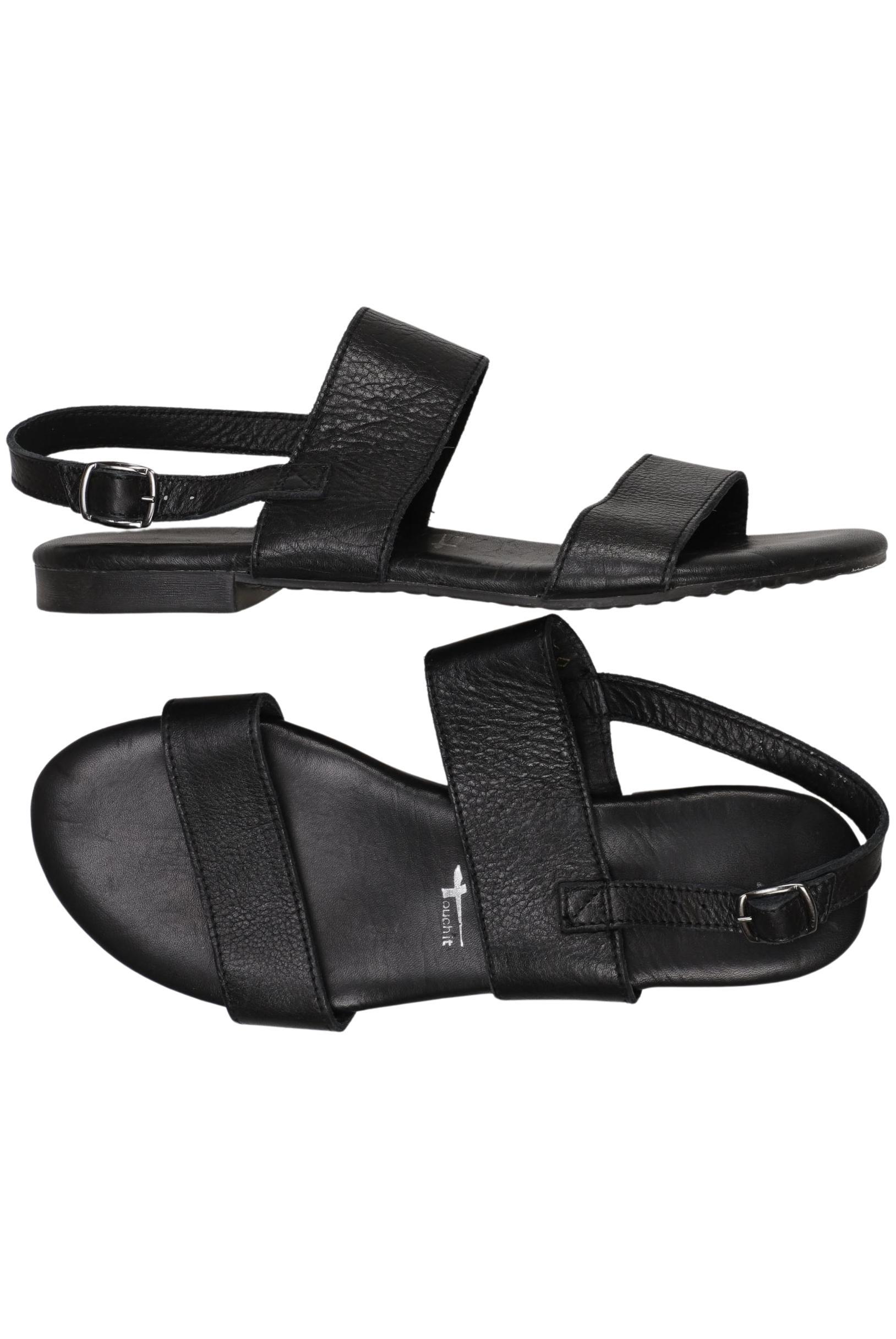 

Tamaris Damen Sandale, schwarz, Gr. 40