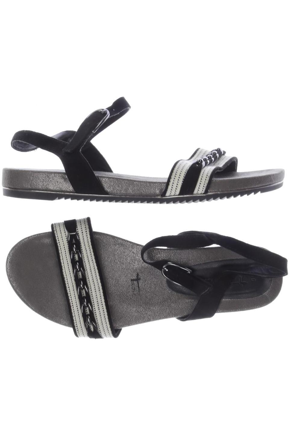 

Tamaris Damen Sandale, schwarz, Gr. 40