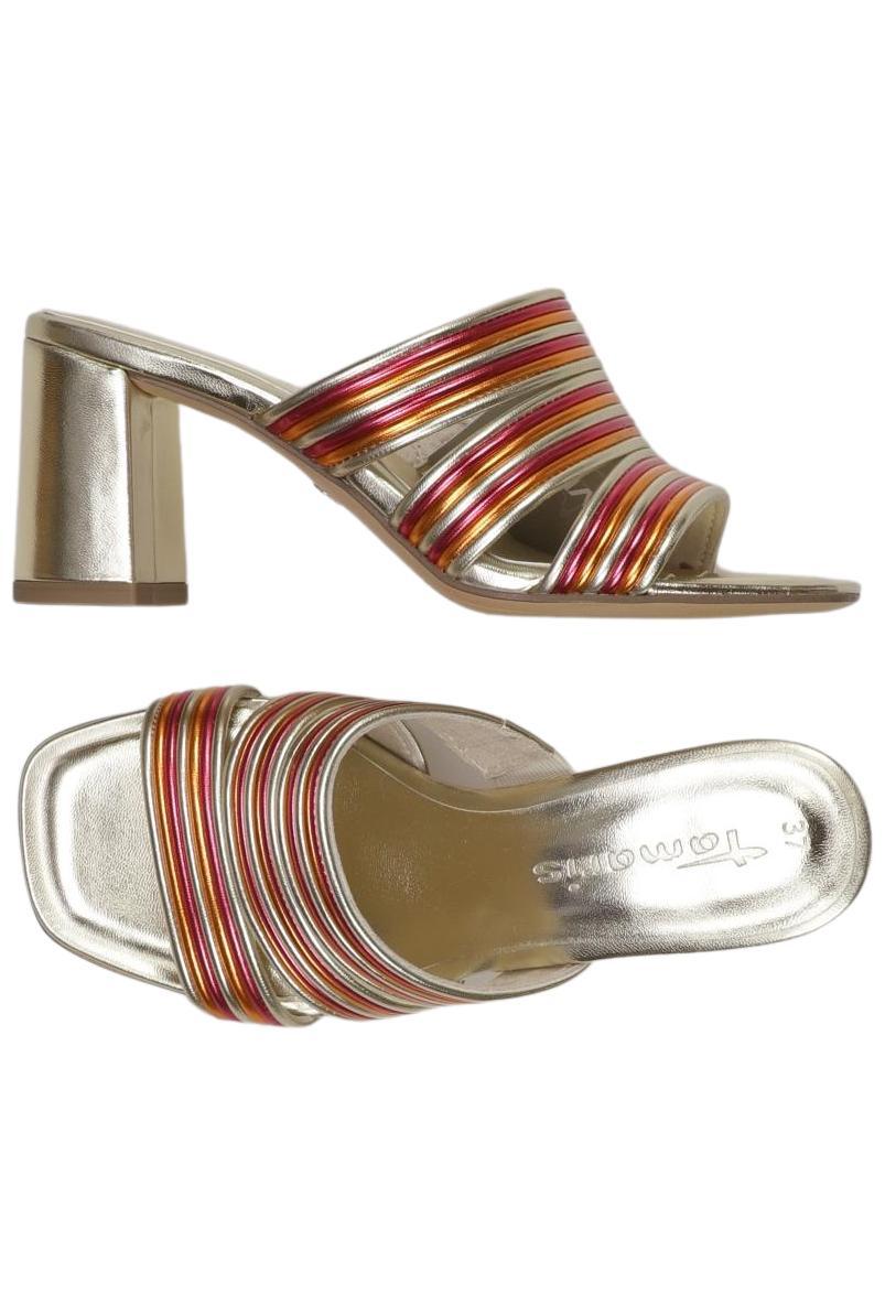 

Tamaris Damen Sandale, gold, Gr. 37