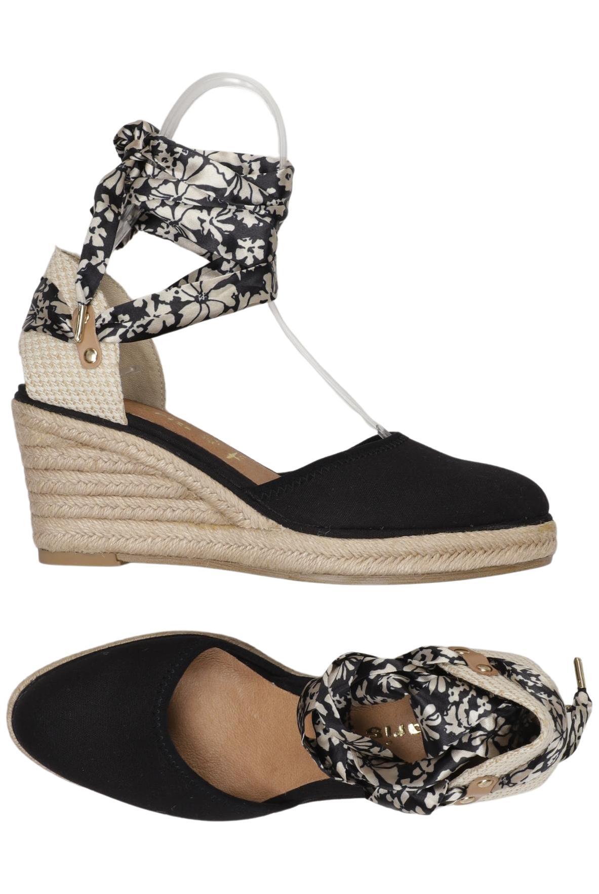 

Tamaris Damen Sandale, schwarz, Gr. 39