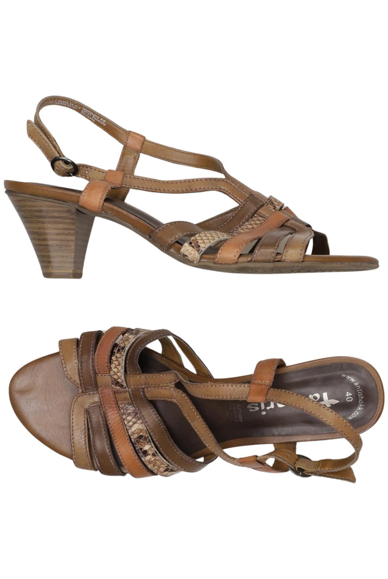 

Tamaris Damen Sandale, braun, Gr. 40