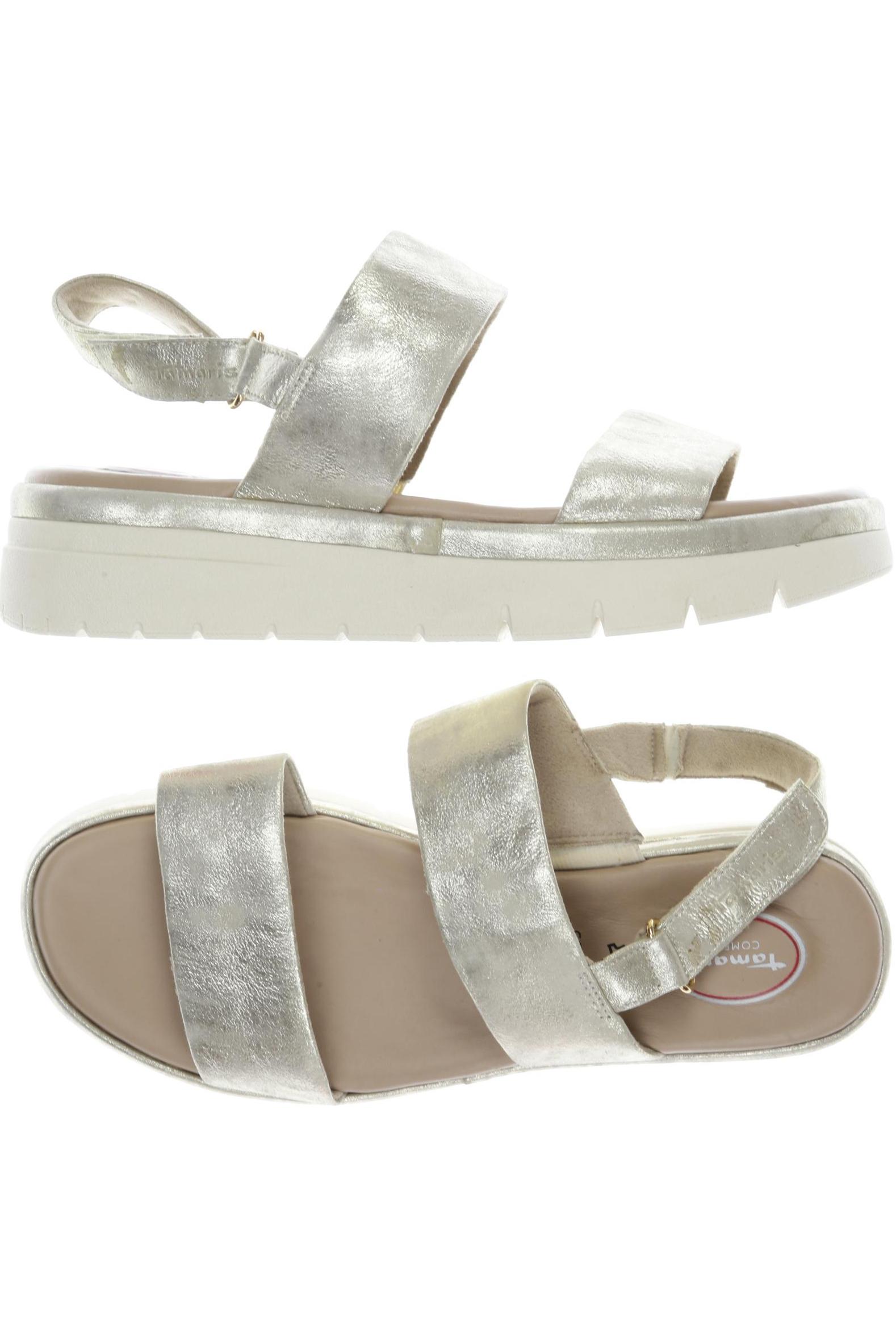 

Tamaris Damen Sandale, beige, Gr. 41