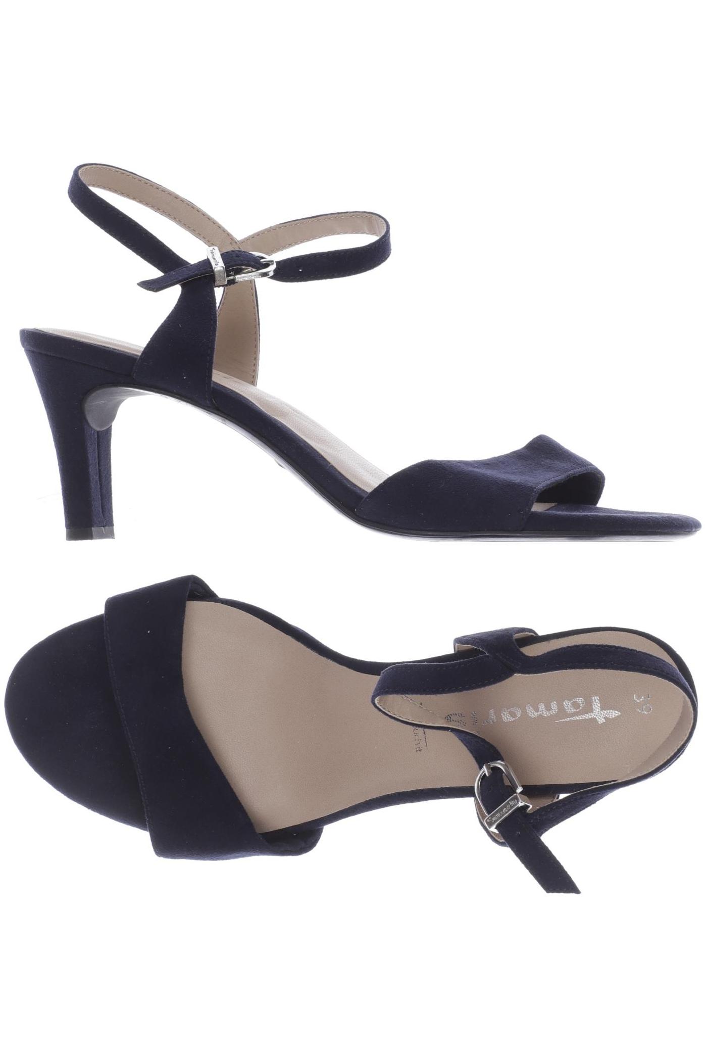 

Tamaris Damen Sandale, marineblau, Gr. 39