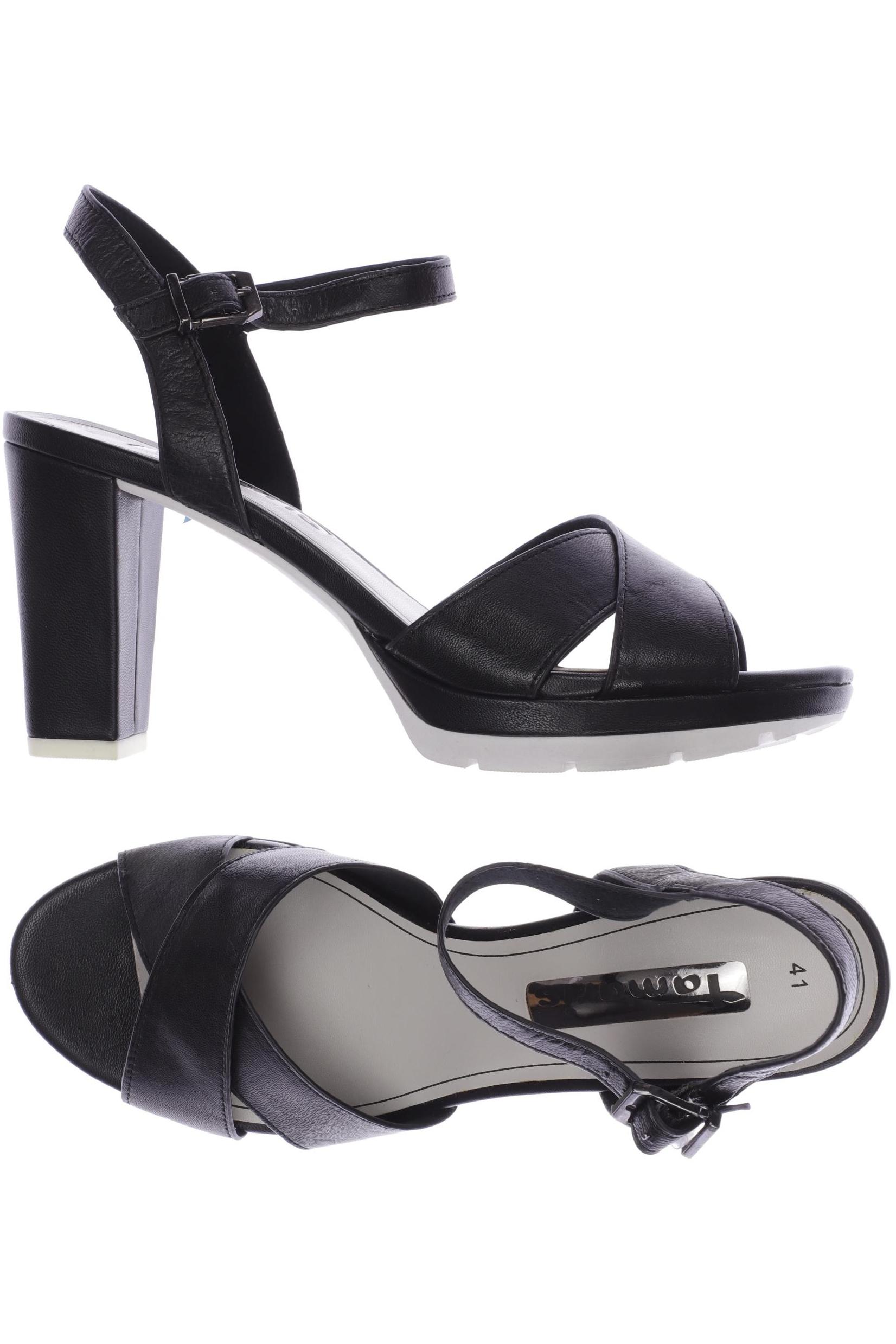 

Tamaris Damen Sandale, schwarz