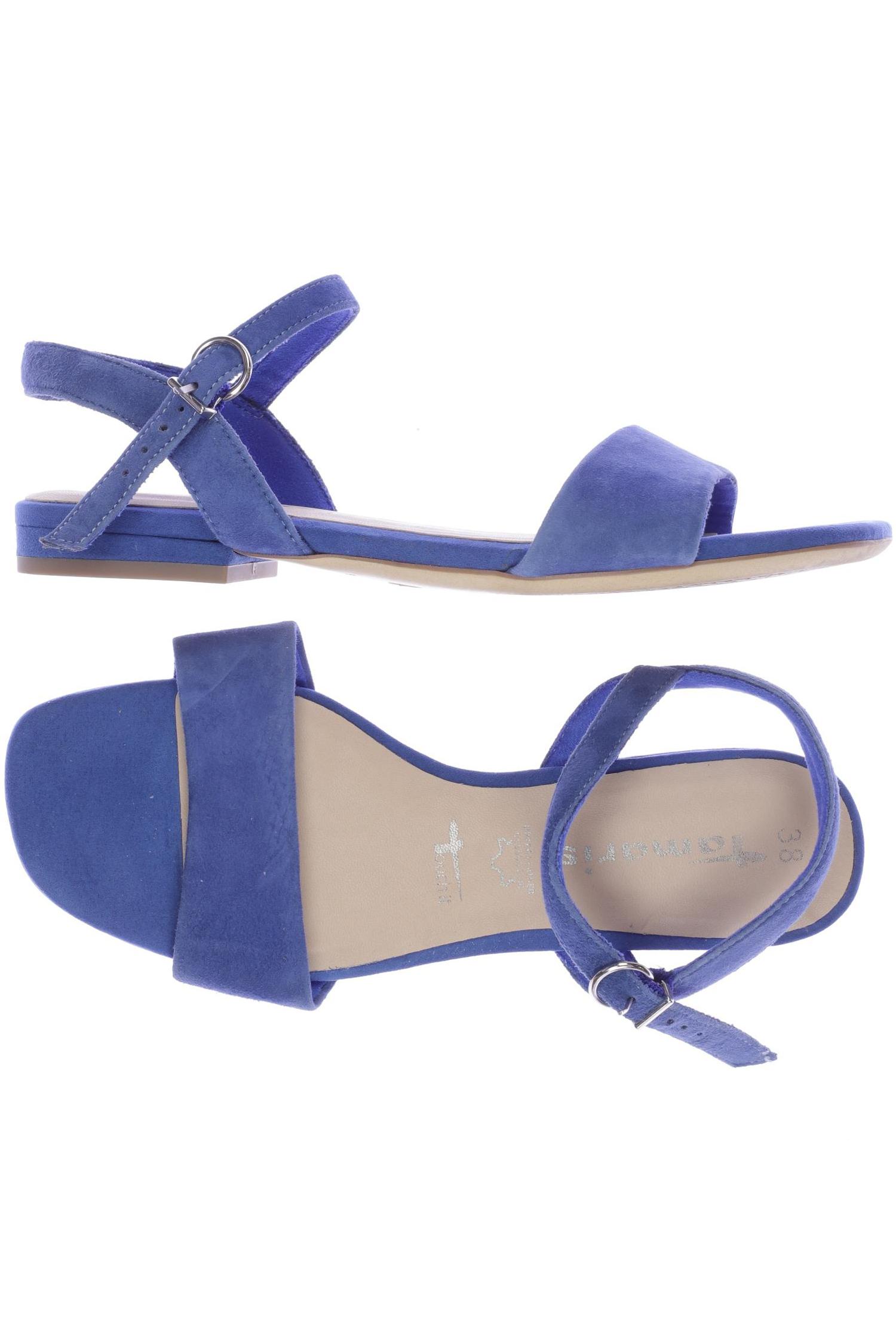 

Tamaris Damen Sandale, blau, Gr. 38