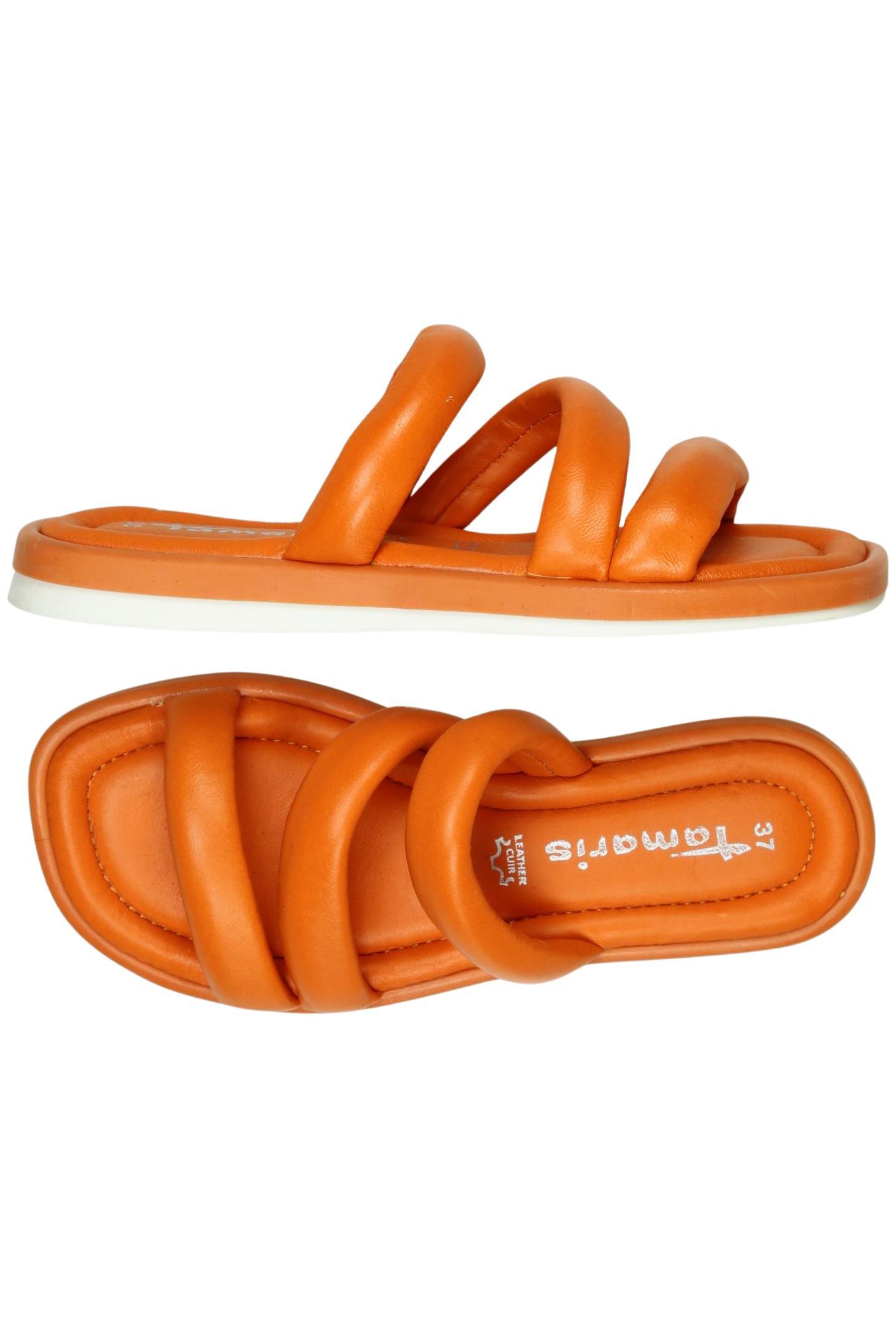 

Tamaris Damen Sandale, orange, Gr. 37