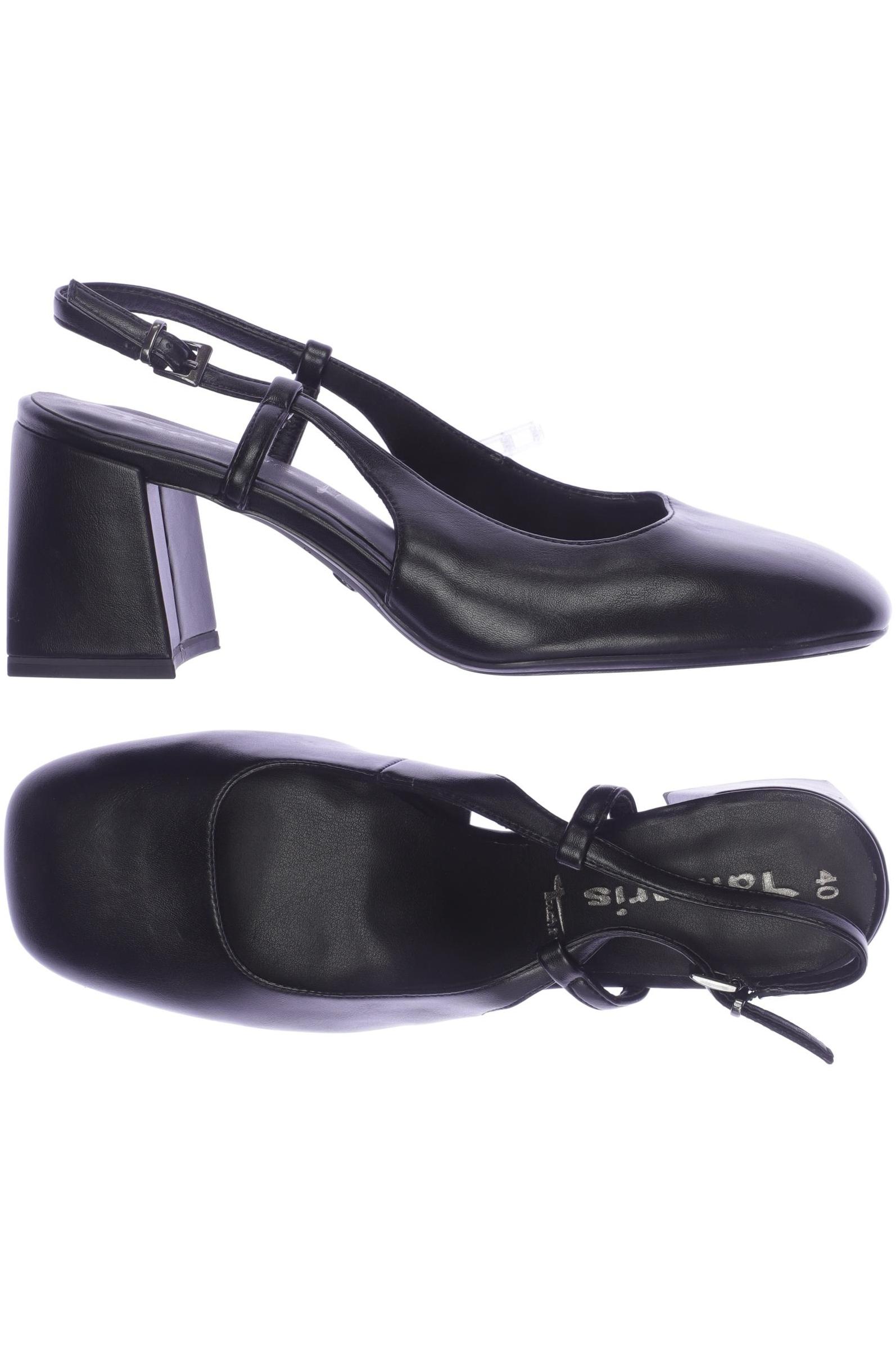 

Tamaris Damen Sandale, schwarz, Gr. 40