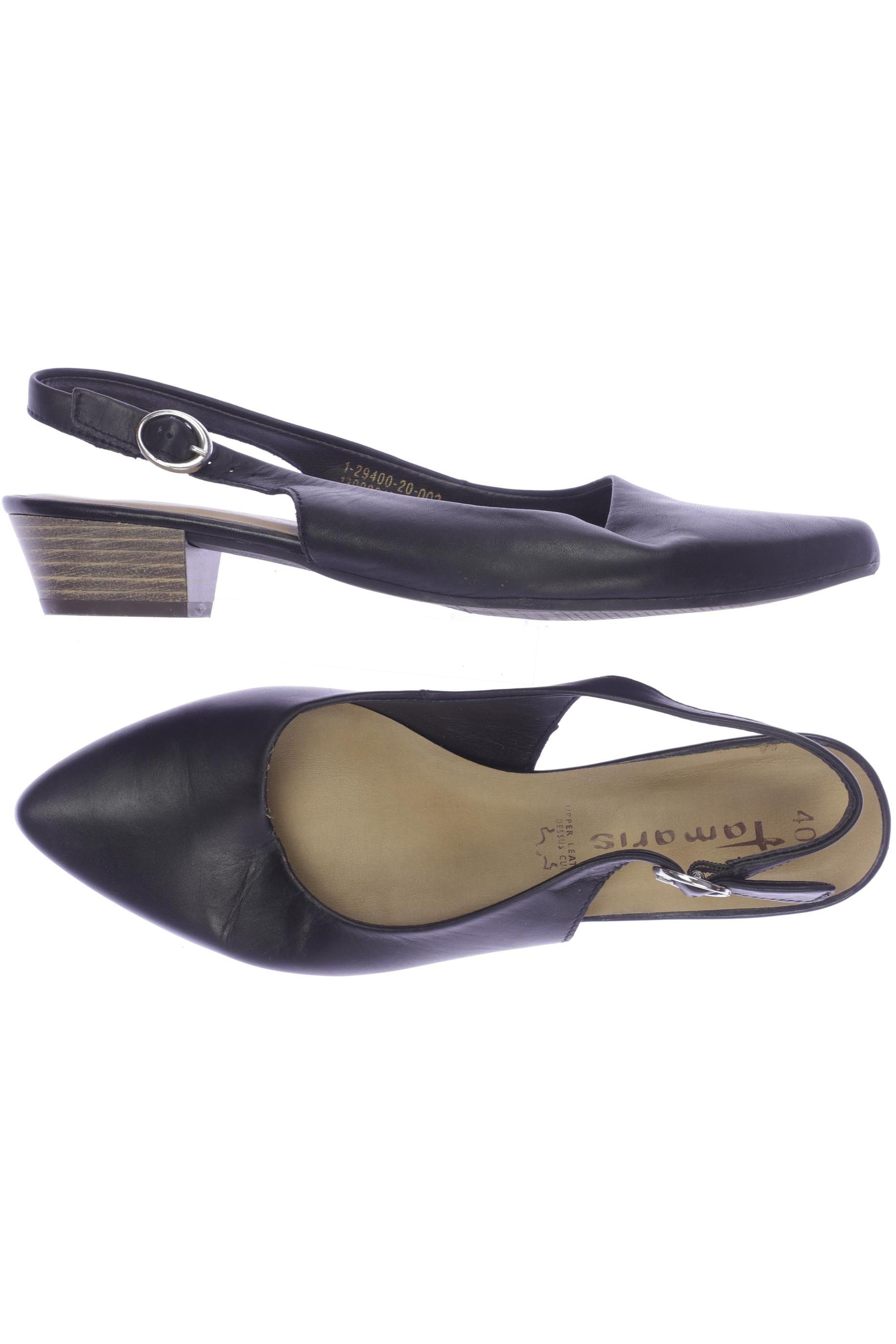 

Tamaris Damen Sandale, schwarz, Gr. 40