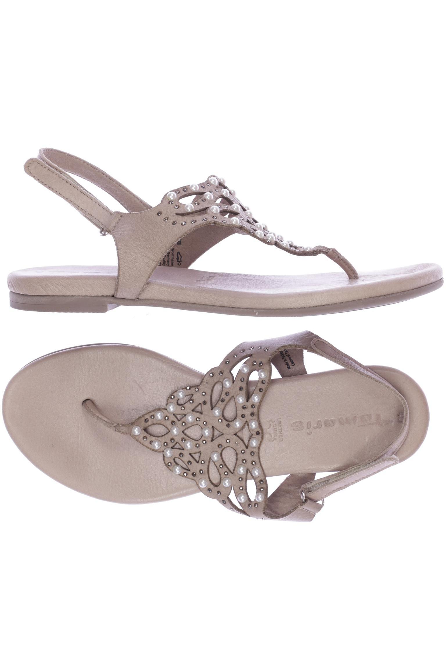 

Tamaris Damen Sandale, beige, Gr. 40