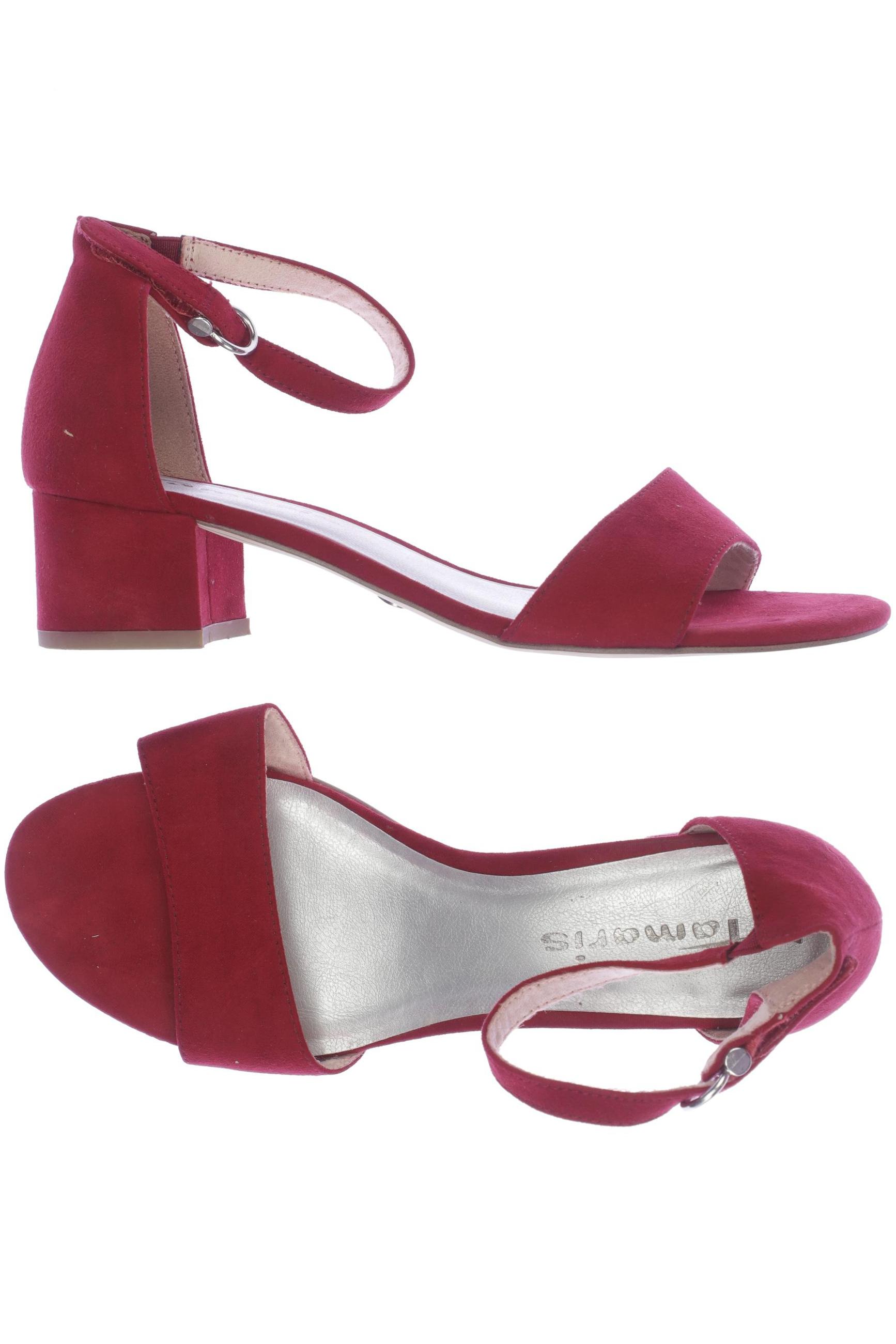 

Tamaris Damen Sandale, rot, Gr. 37