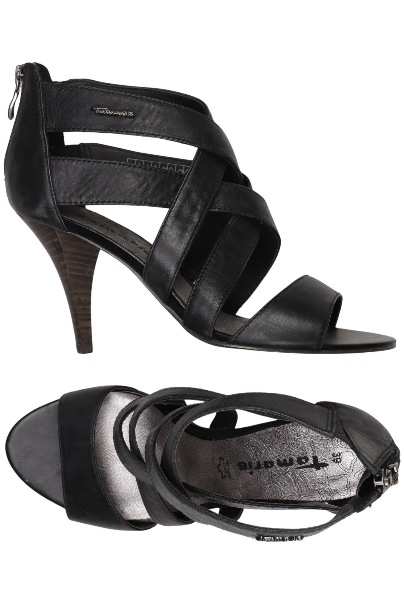 

Tamaris Damen Sandale, marineblau, Gr. 39