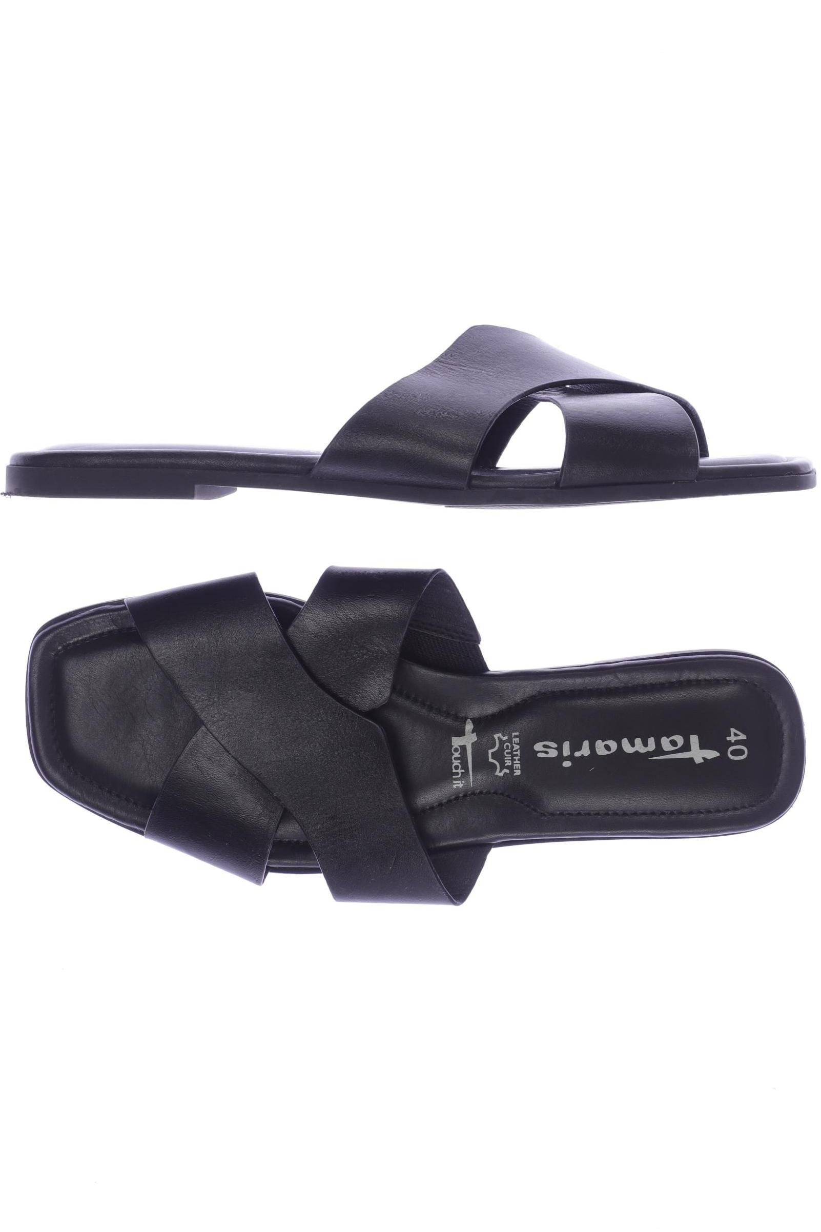 

Tamaris Damen Sandale, schwarz