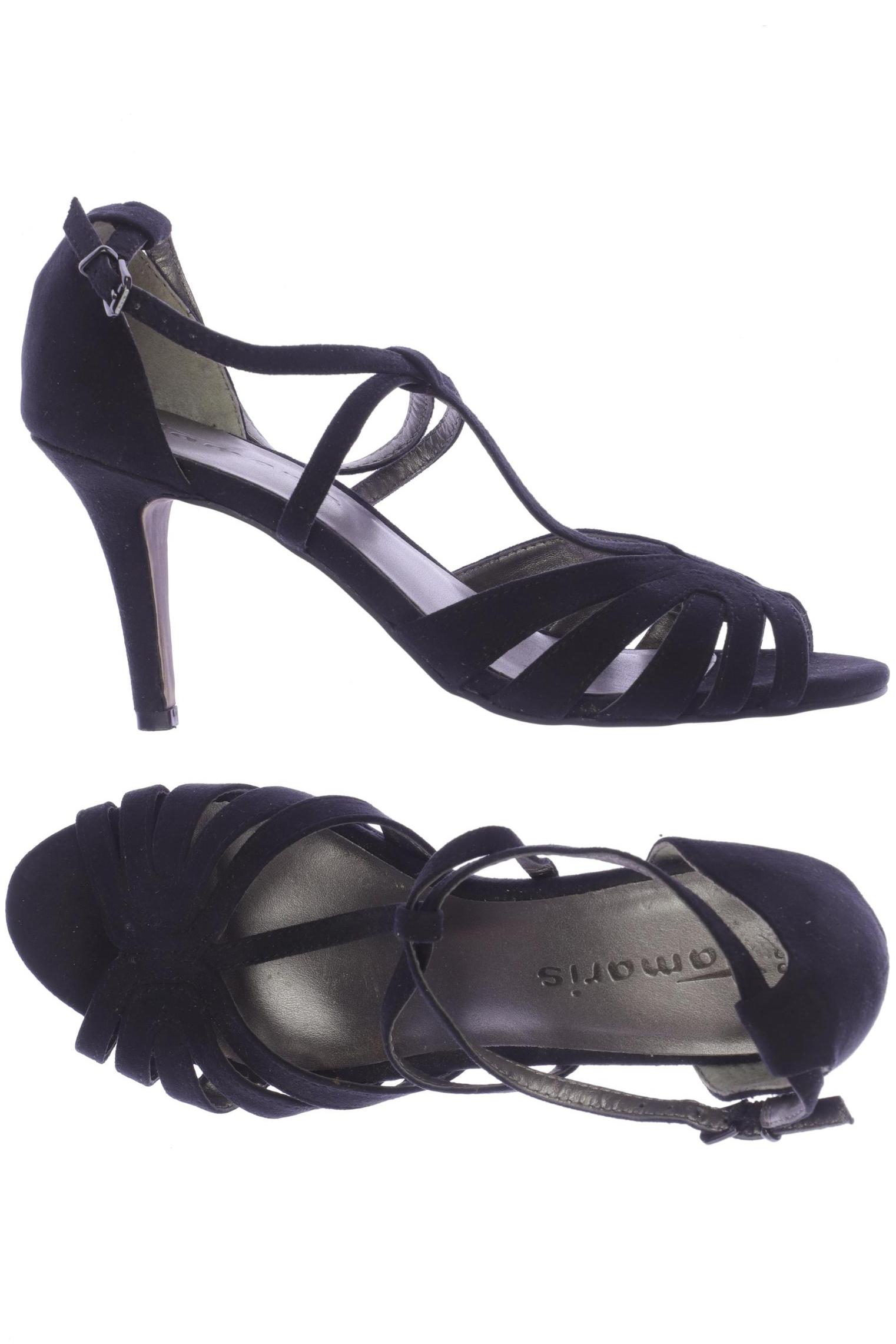 

Tamaris Damen Sandale, schwarz, Gr. 38