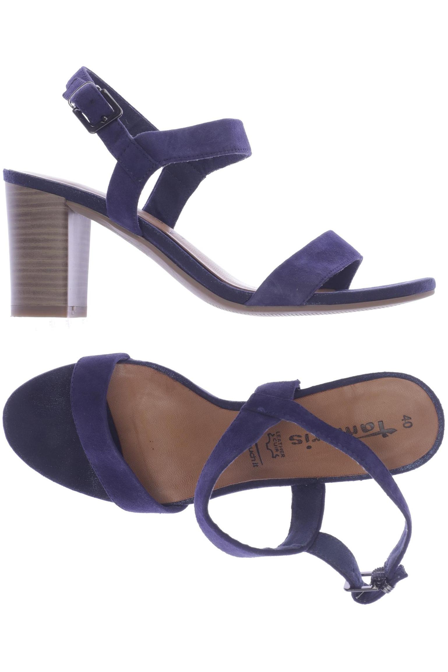 

Tamaris Damen Sandale, blau, Gr. 40