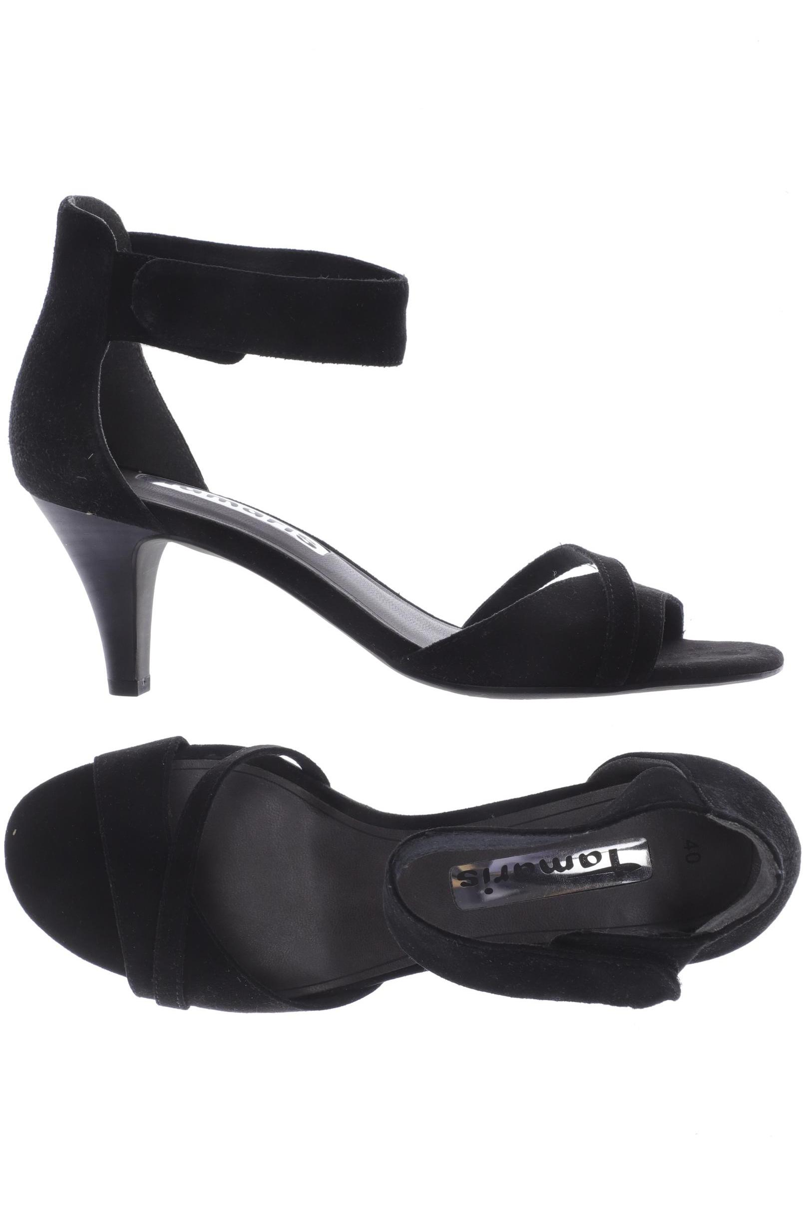 

Tamaris Damen Sandale, schwarz