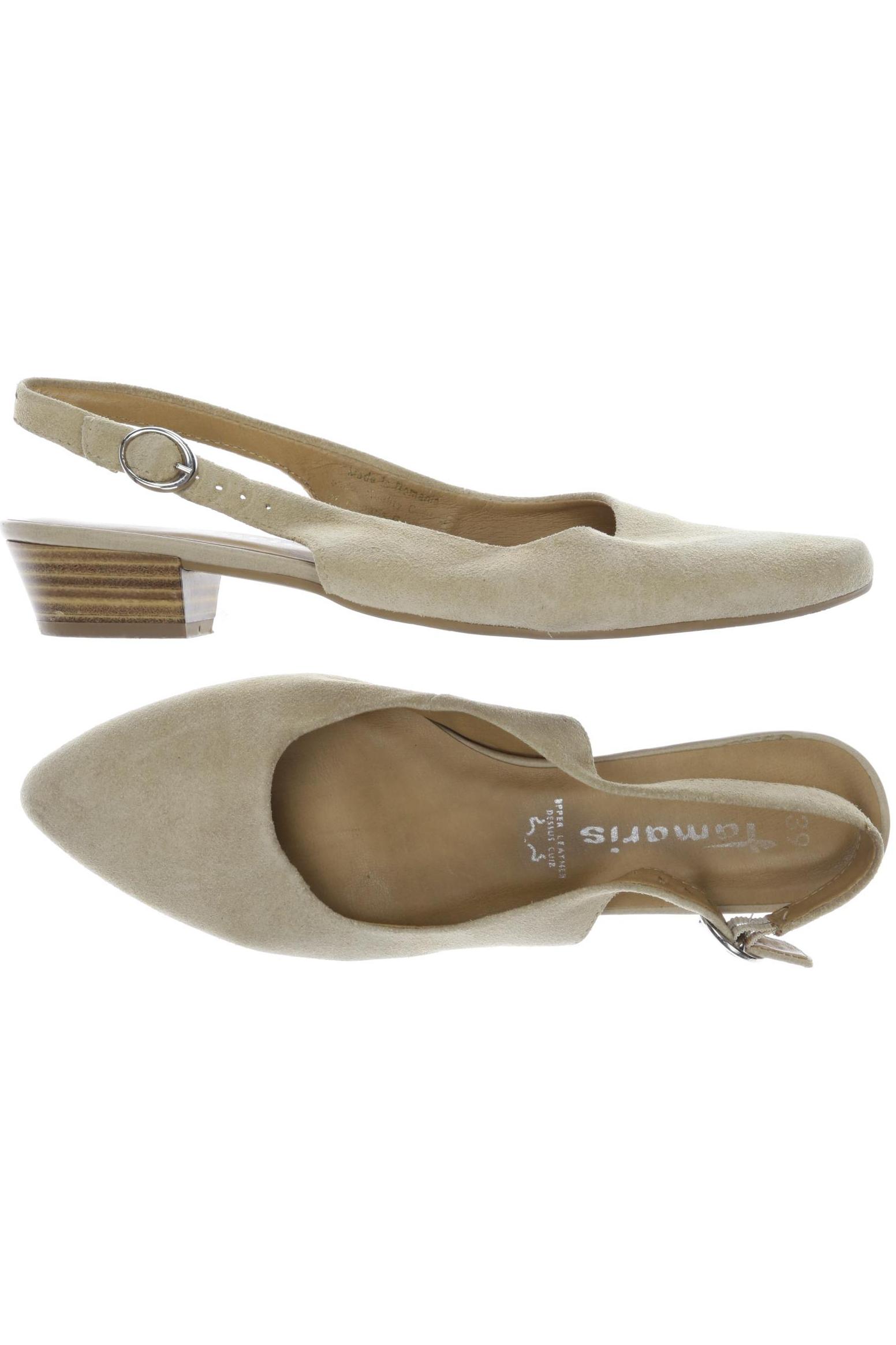 

Tamaris Damen Sandale, beige, Gr. 39