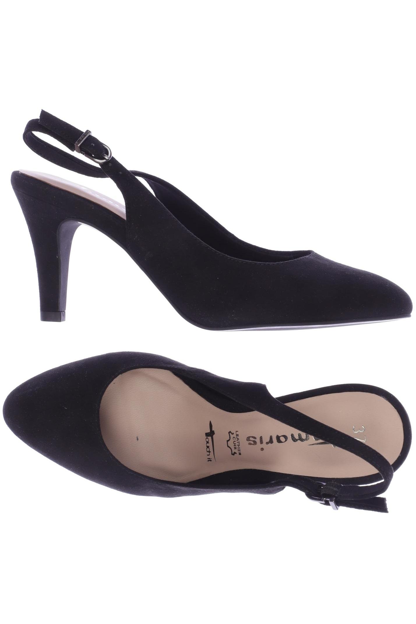 

Tamaris Damen Sandale, schwarz, Gr. 37