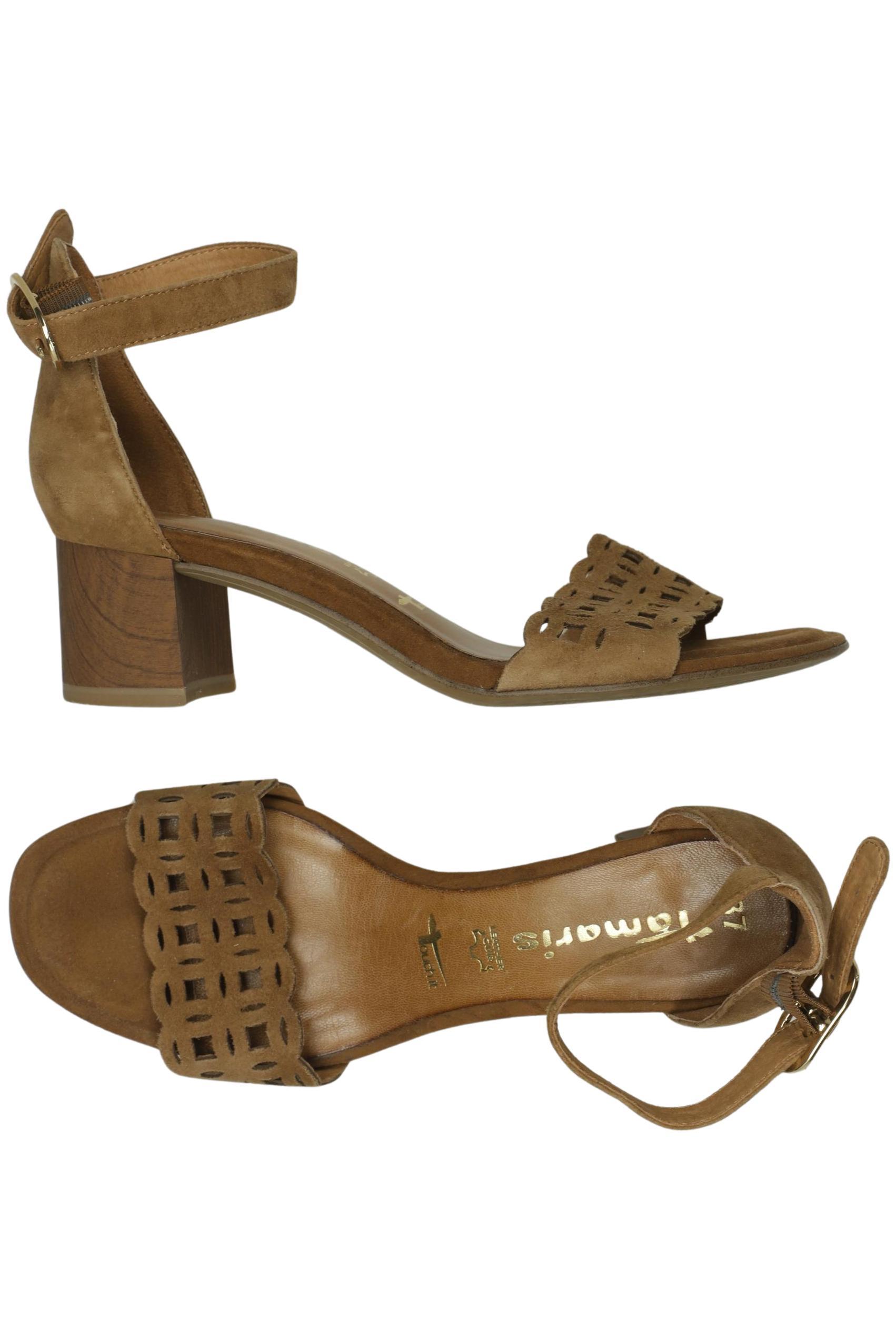 

Tamaris Damen Sandale, braun, Gr. 37