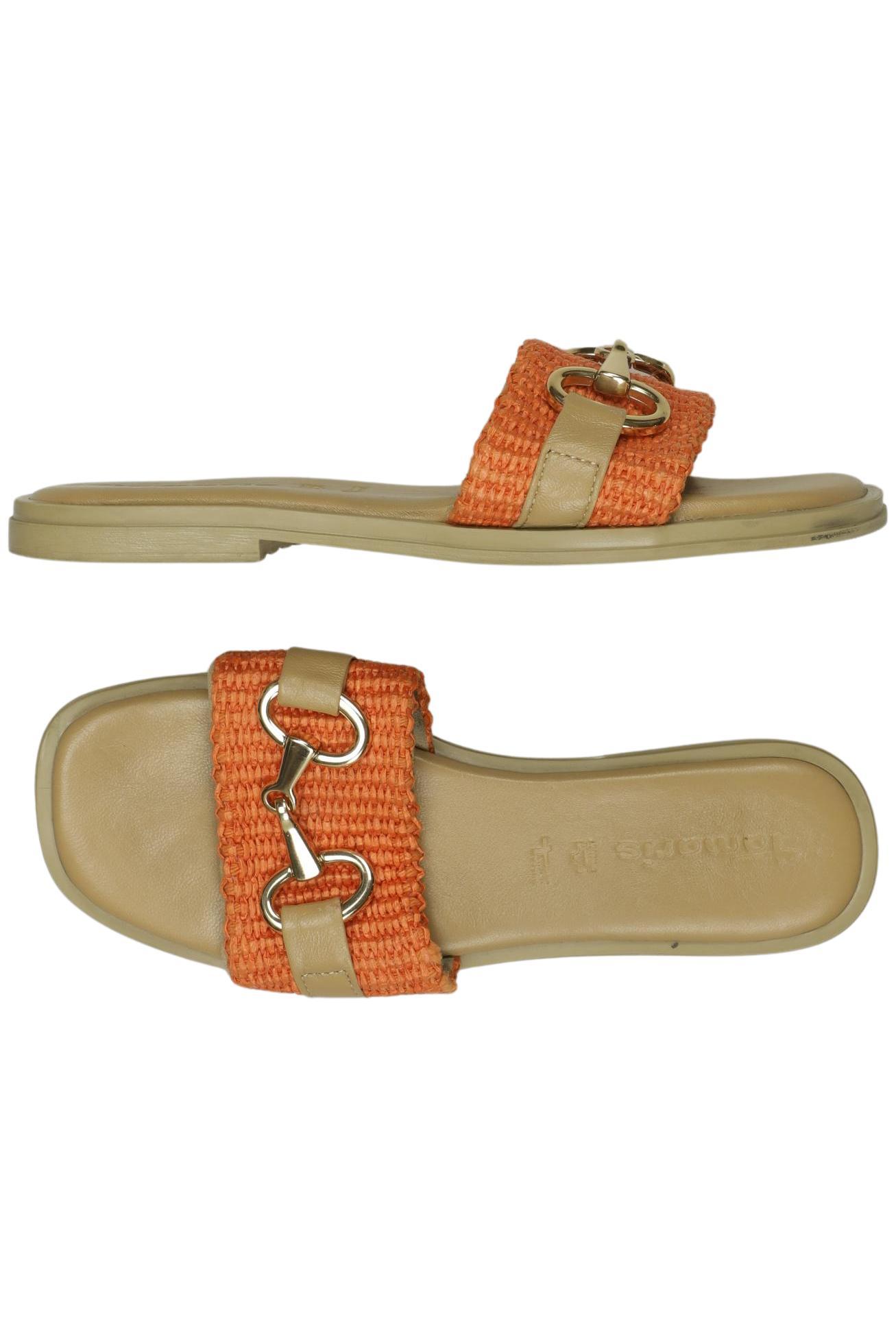 

Tamaris Damen Sandale, orange, Gr. 40