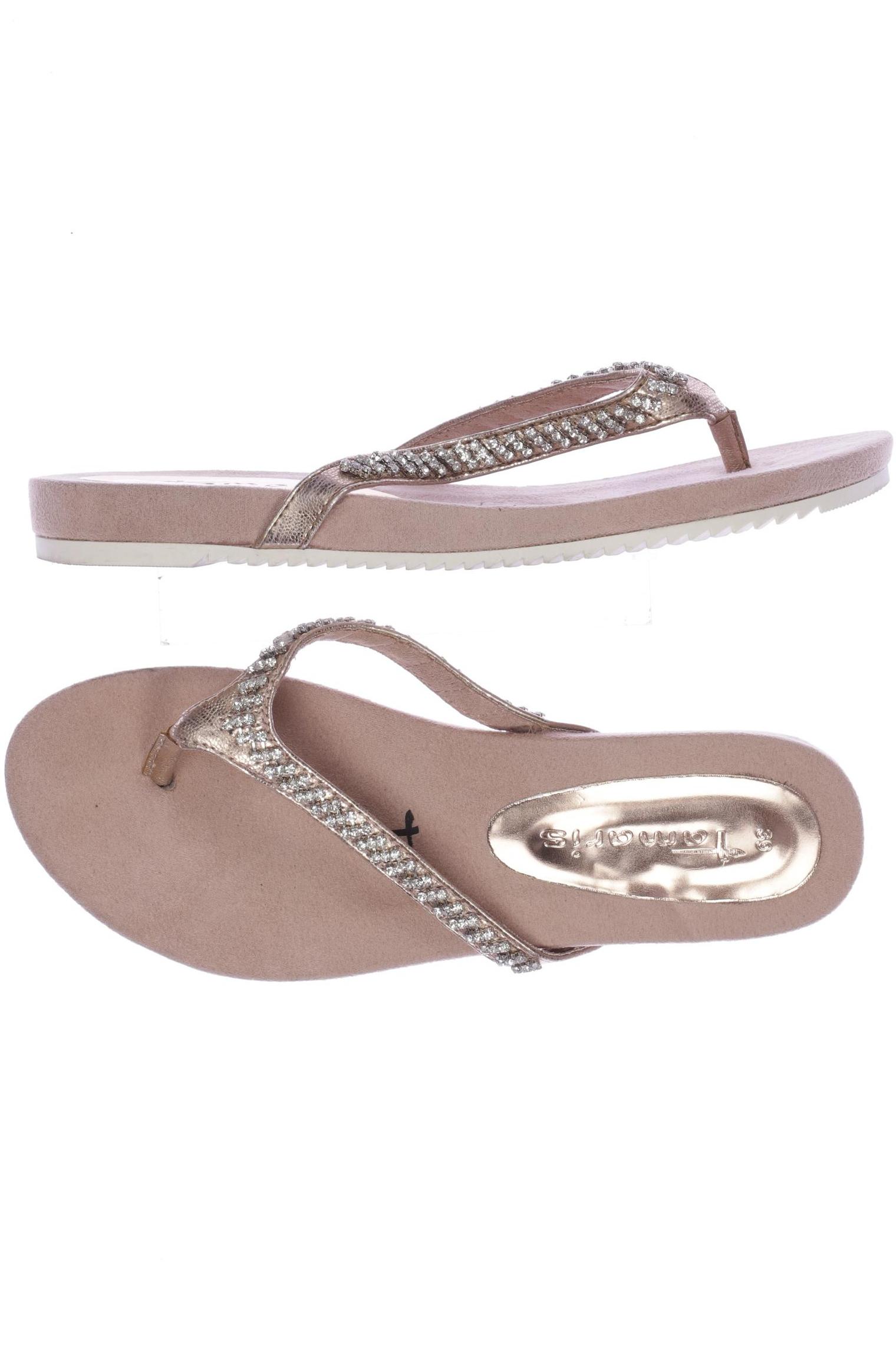 

Tamaris Damen Sandale, beige, Gr. 39