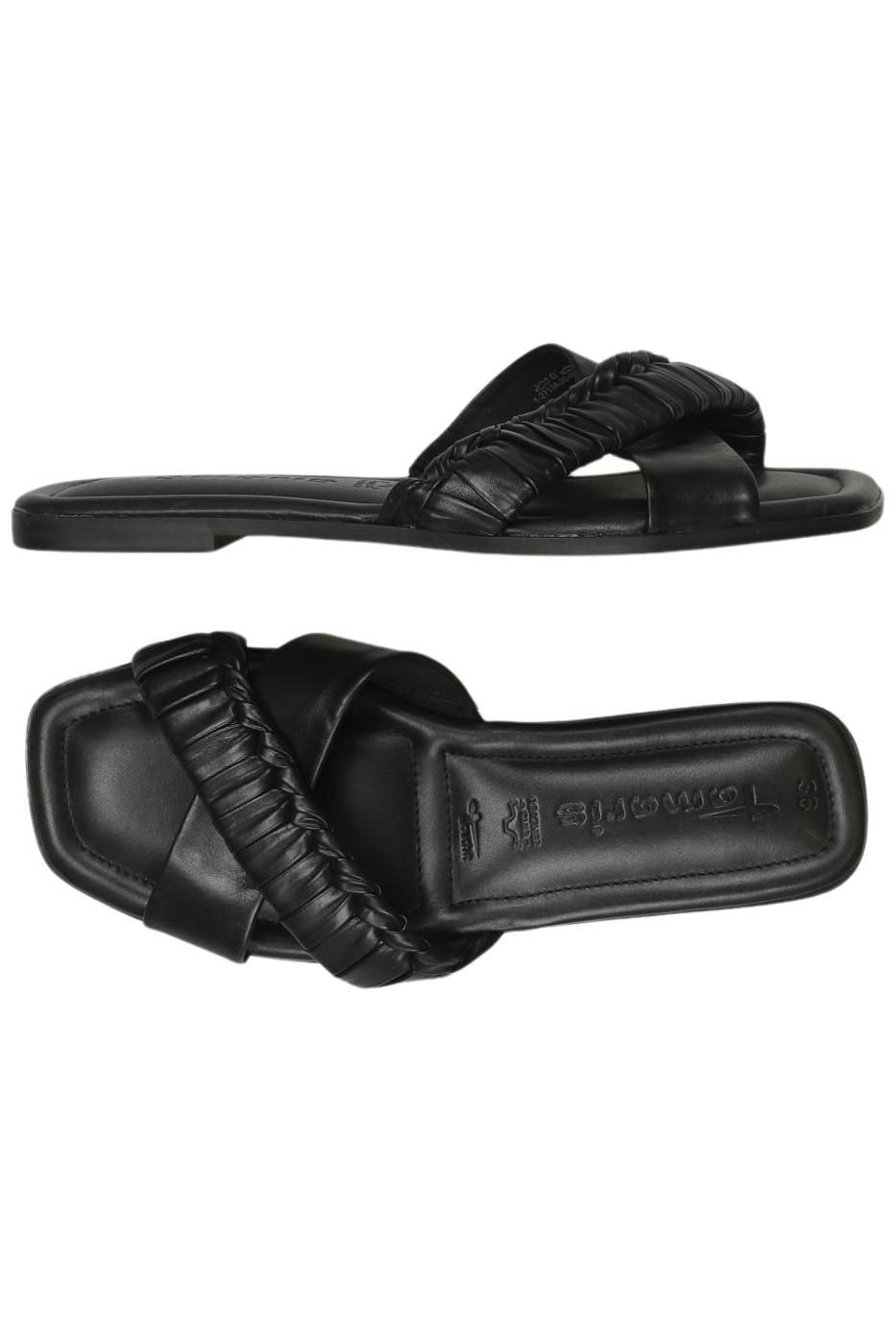 

Tamaris Damen Sandale, schwarz, Gr. 36