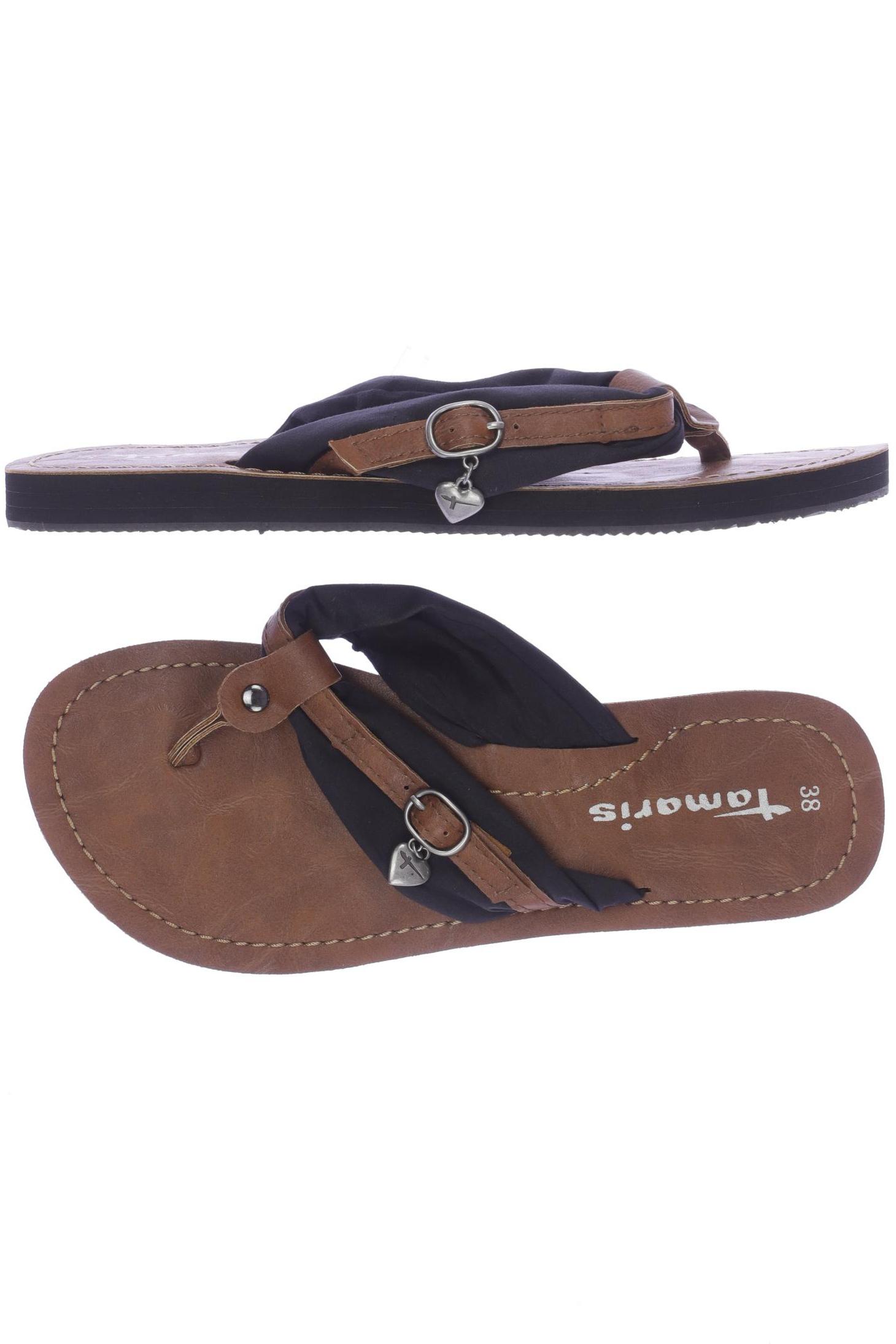 

Tamaris Damen Sandale, braun, Gr. 38
