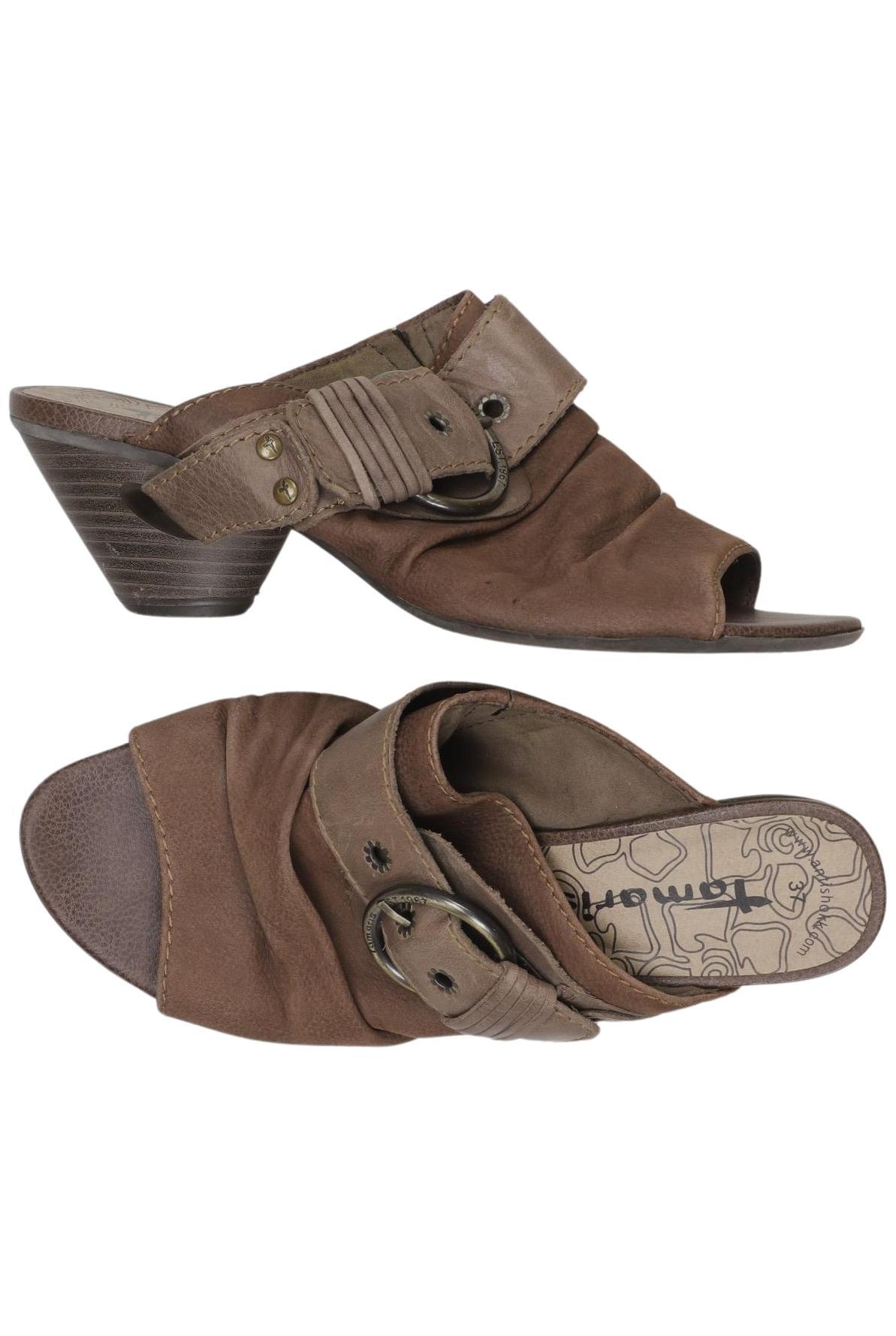 

Tamaris Damen Sandale, braun, Gr. 37