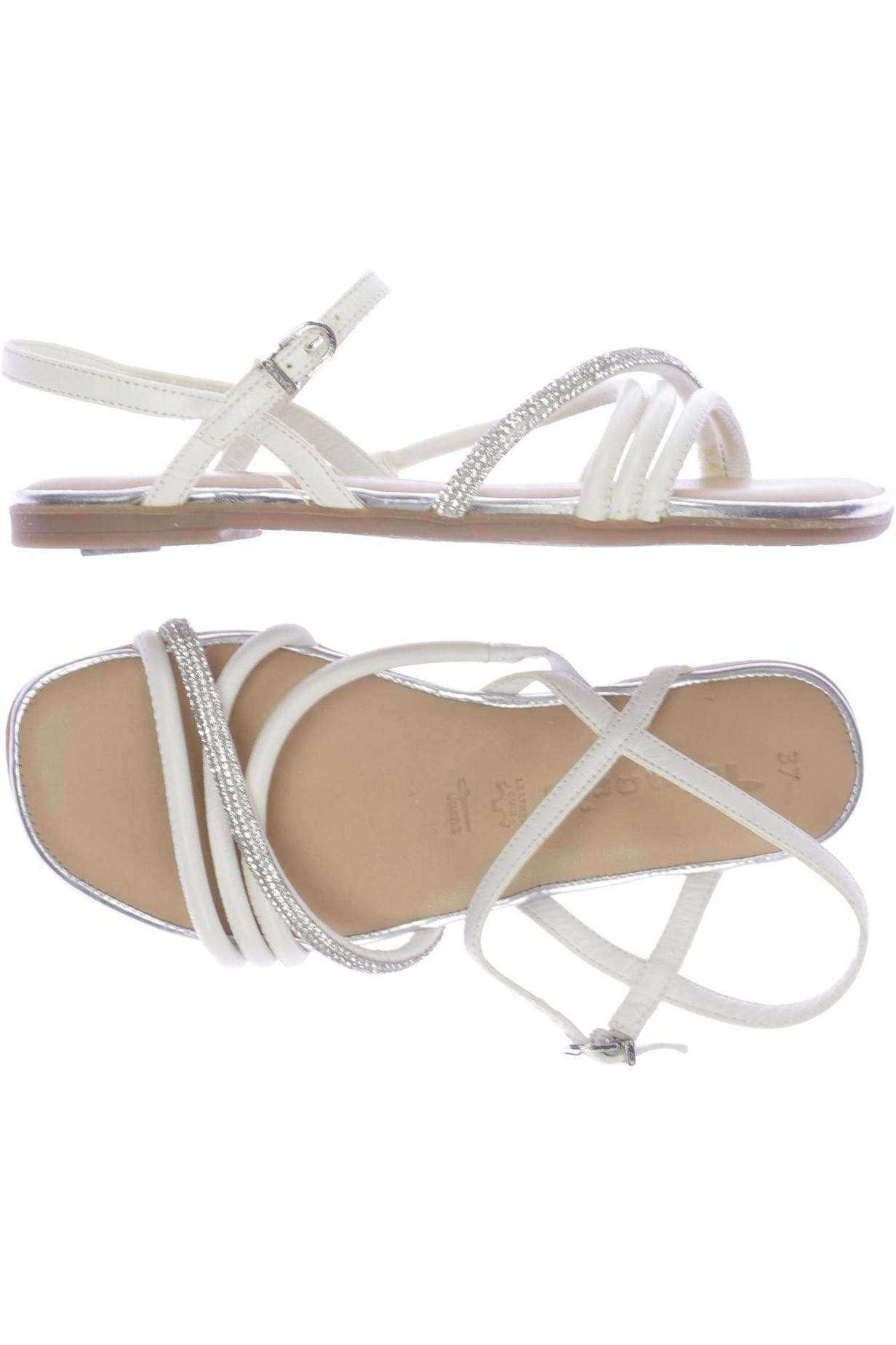 

Tamaris Damen Sandale, cremeweiß