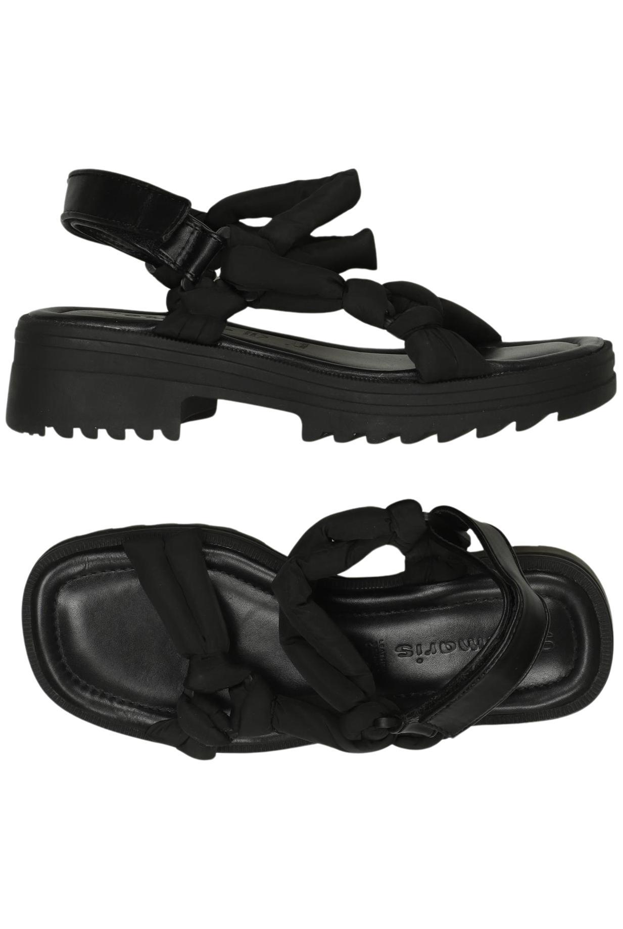 

Tamaris Damen Sandale, schwarz, Gr. 40