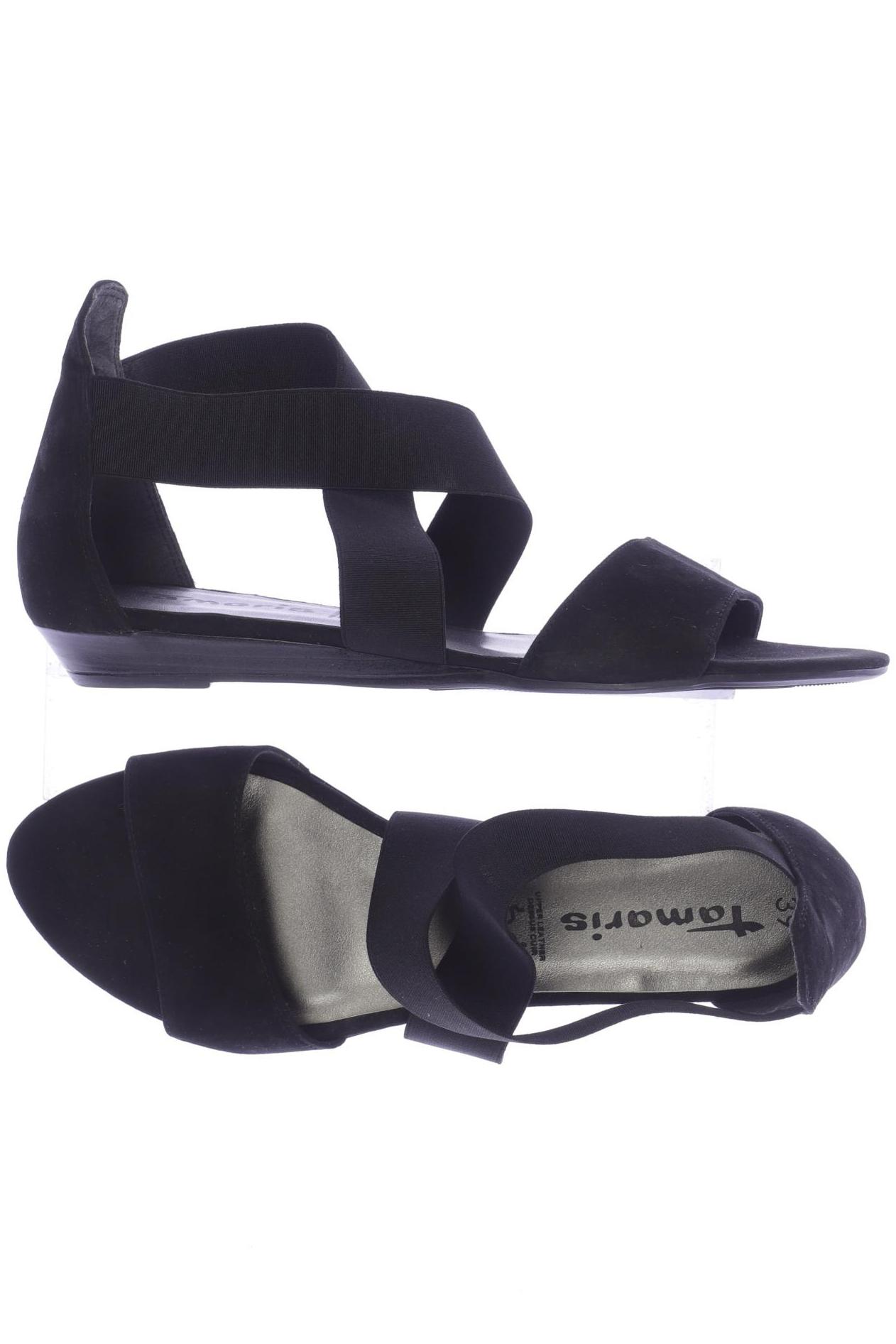 

Tamaris Damen Sandale, schwarz