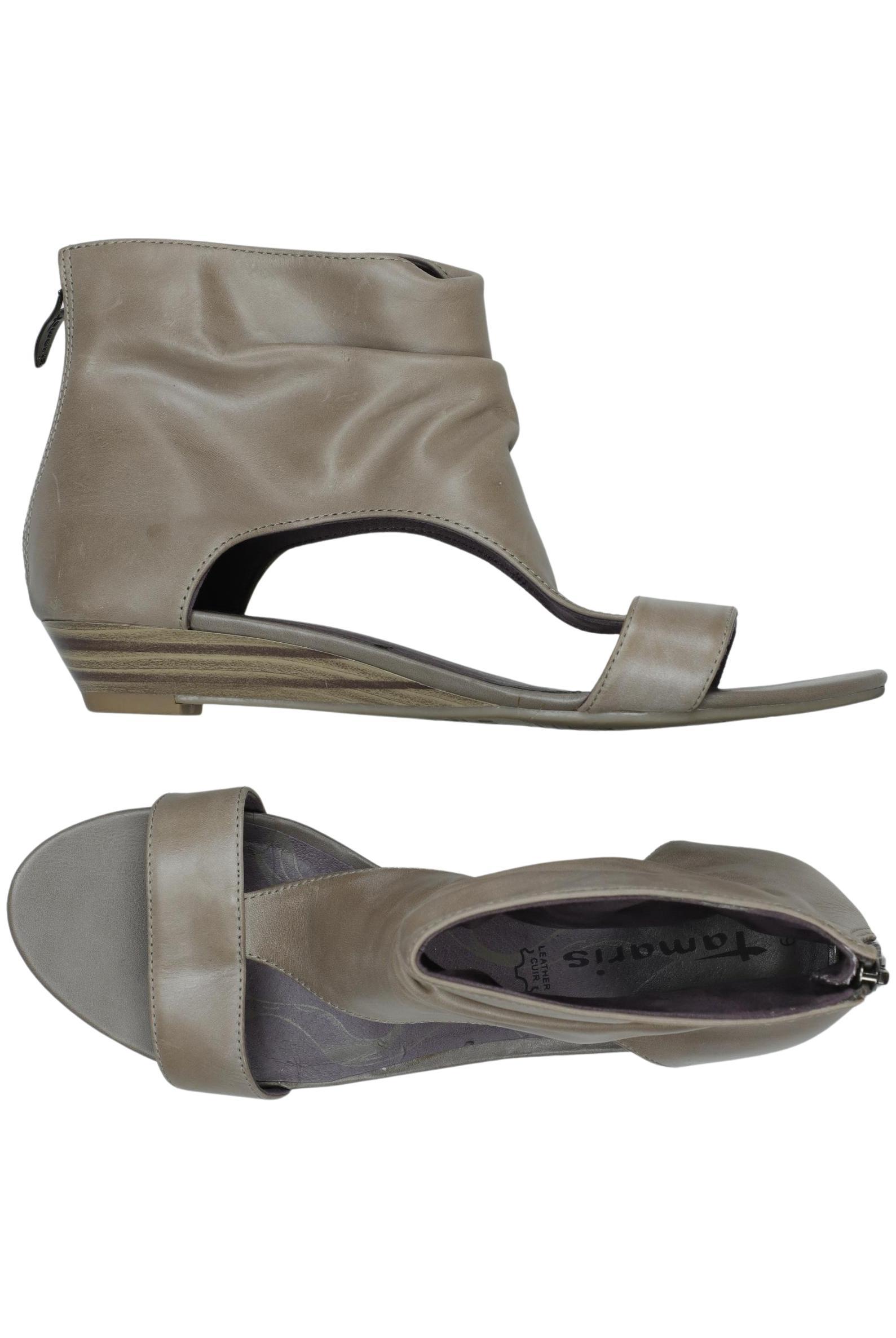 

Tamaris Damen Sandale, beige, Gr. 39