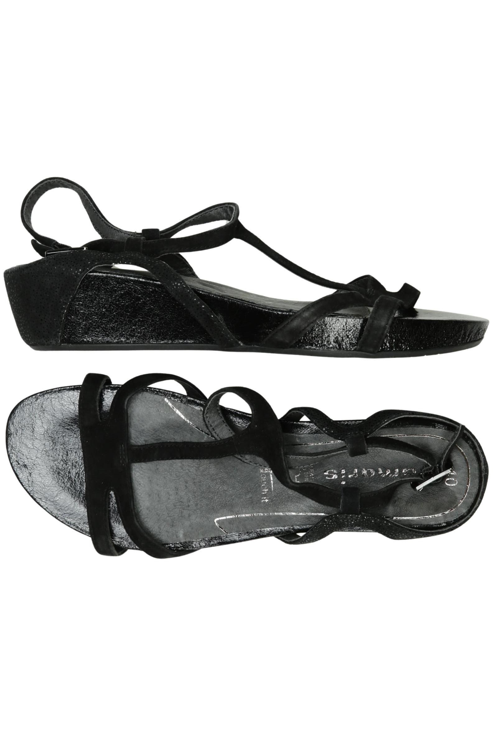 

Tamaris Damen Sandale, schwarz, Gr. 40