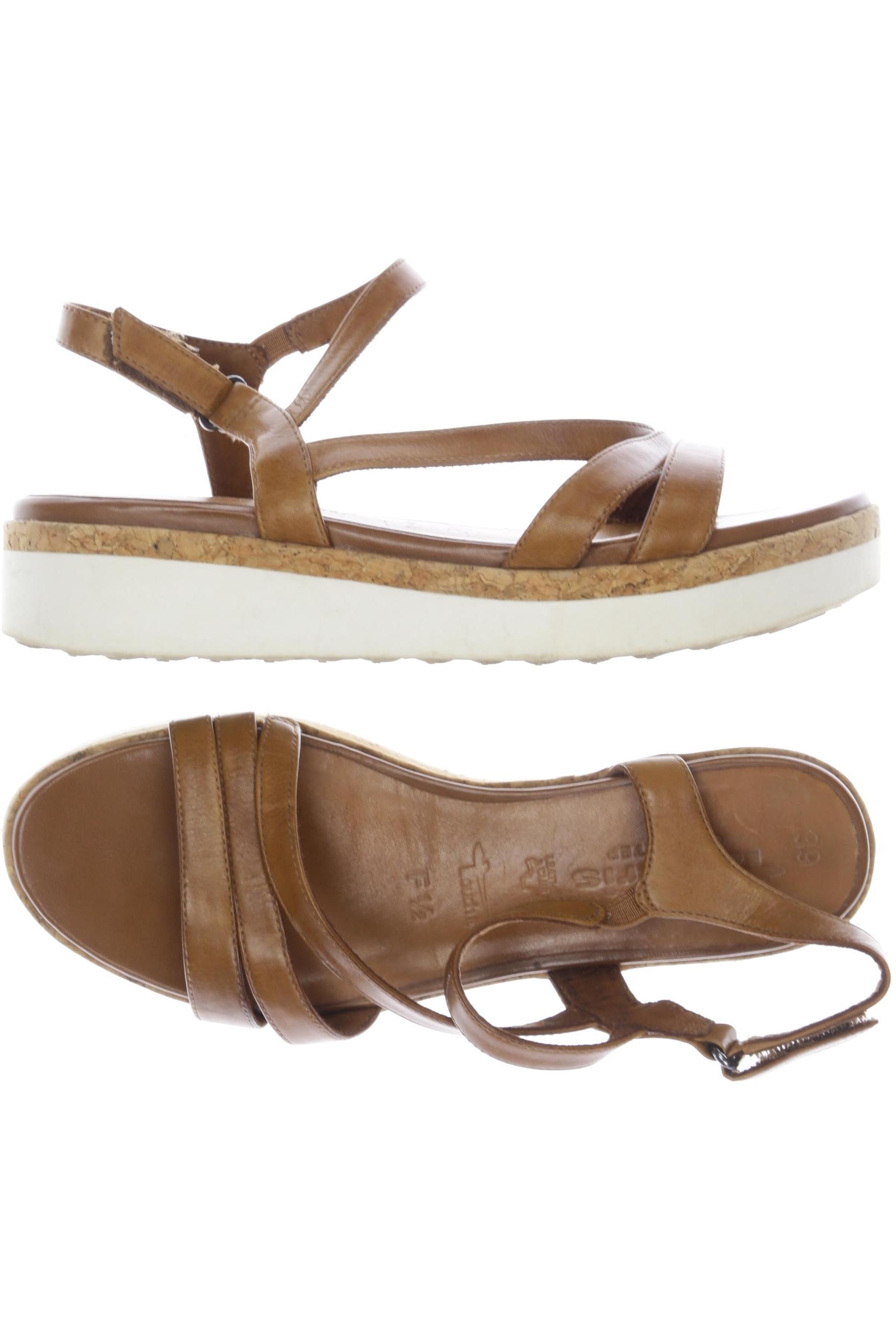 

Tamaris Damen Sandale, braun, Gr. 39