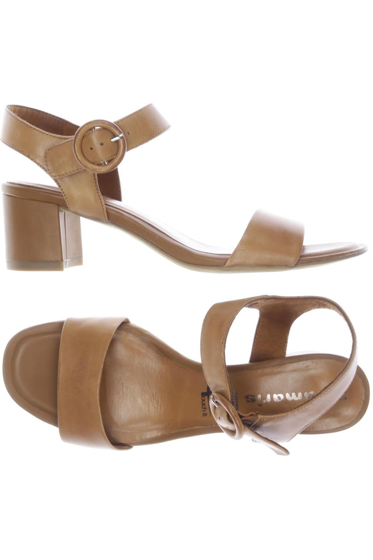 

Tamaris Damen Sandale, beige, Gr. 41