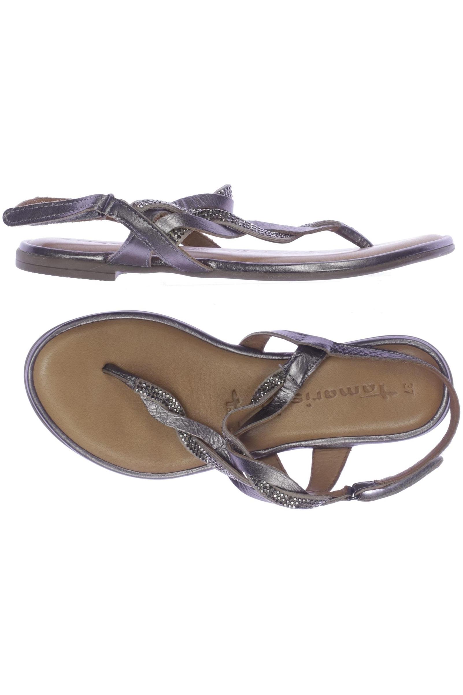 

Tamaris Damen Sandale, grau, Gr. 37