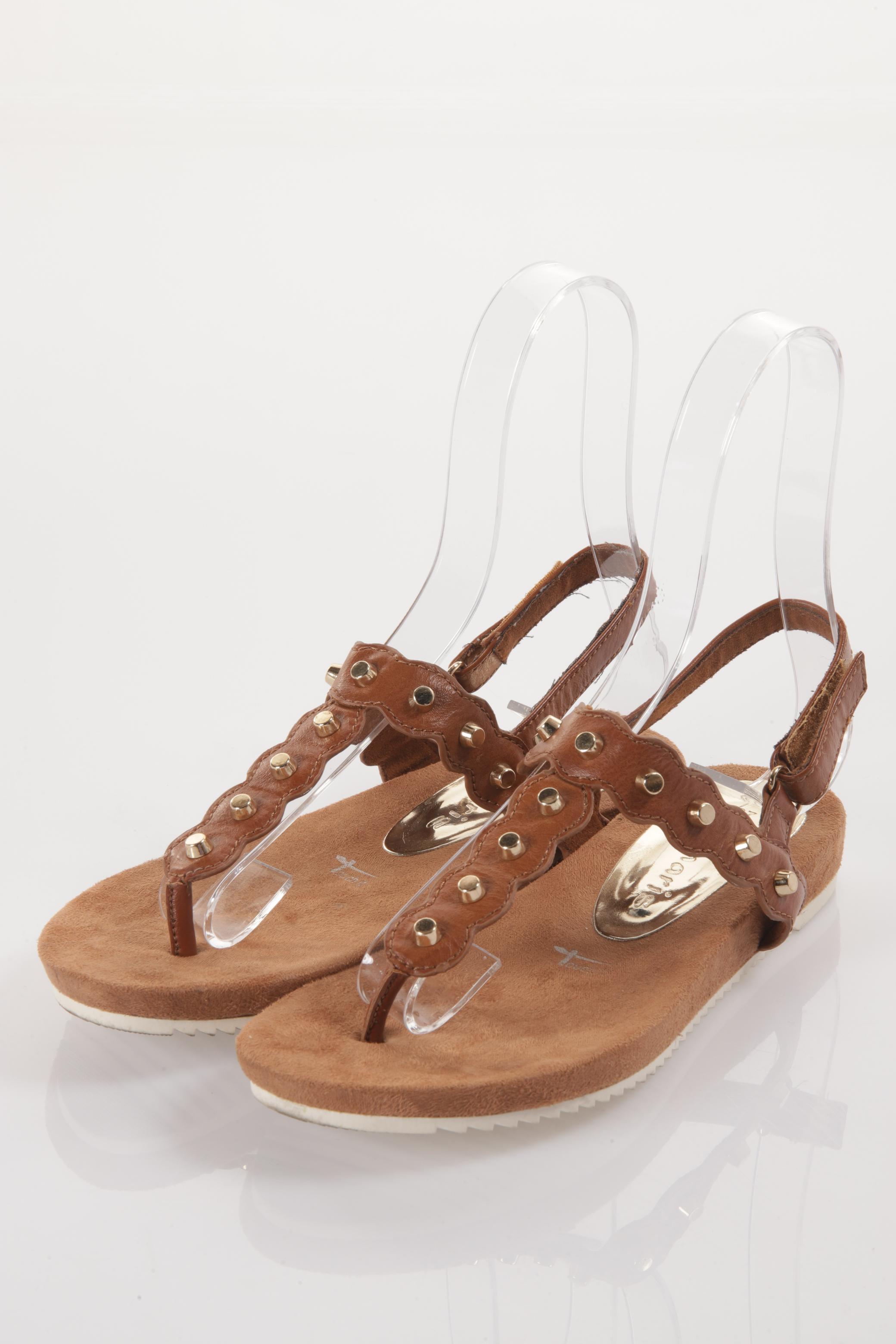 

Tamaris Damen Sandale, braun, Gr. 37