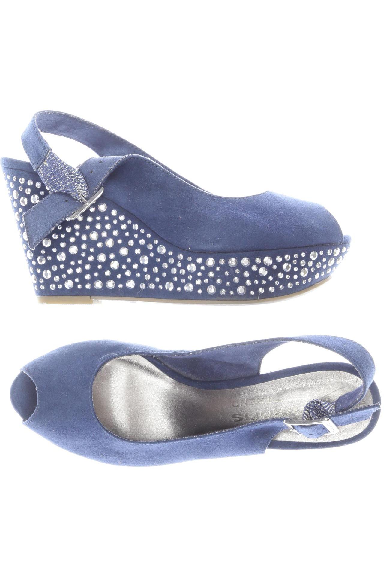 

Tamaris Damen Sandale, marineblau, Gr. 38