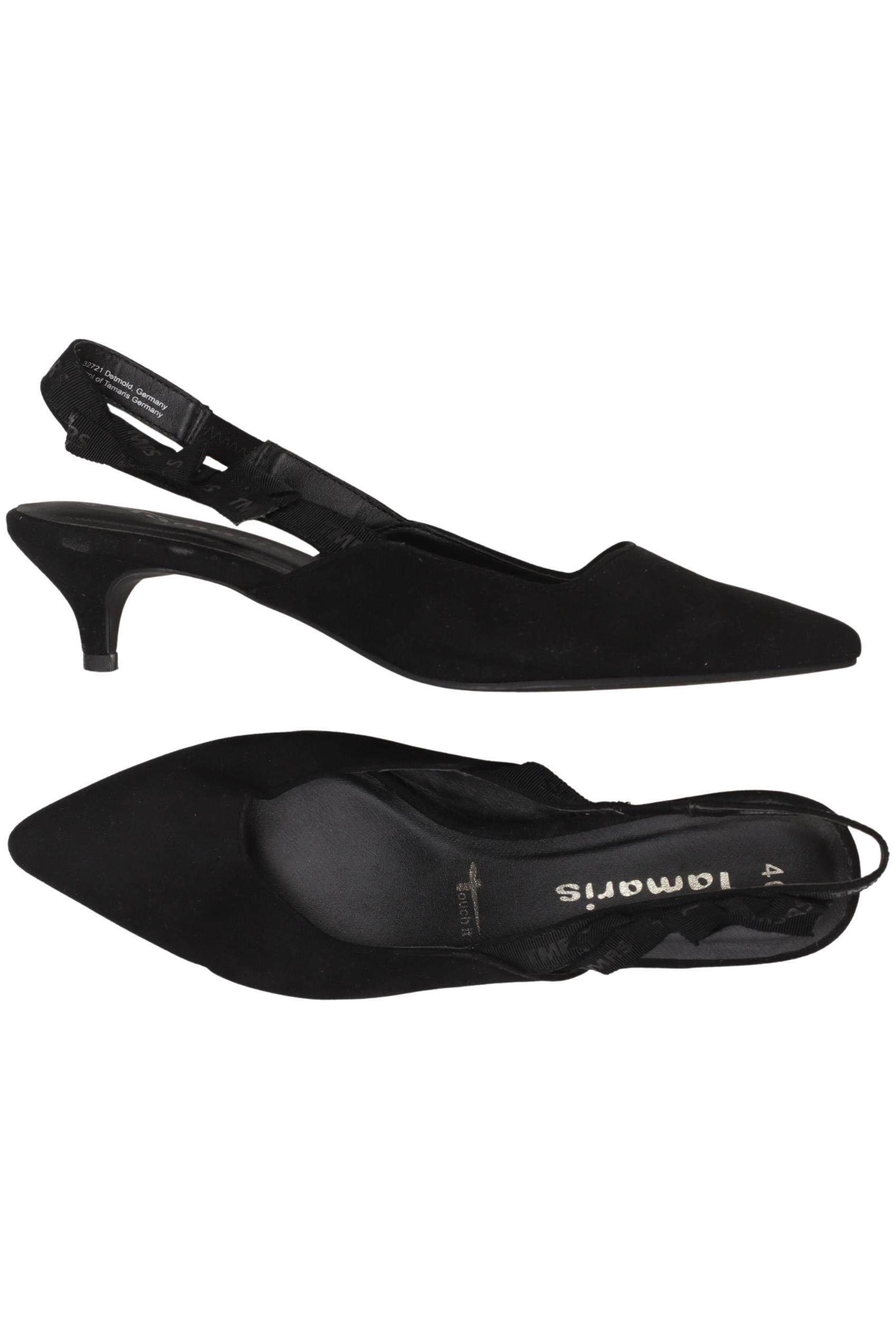 

Tamaris Damen Sandale, schwarz, Gr. 40