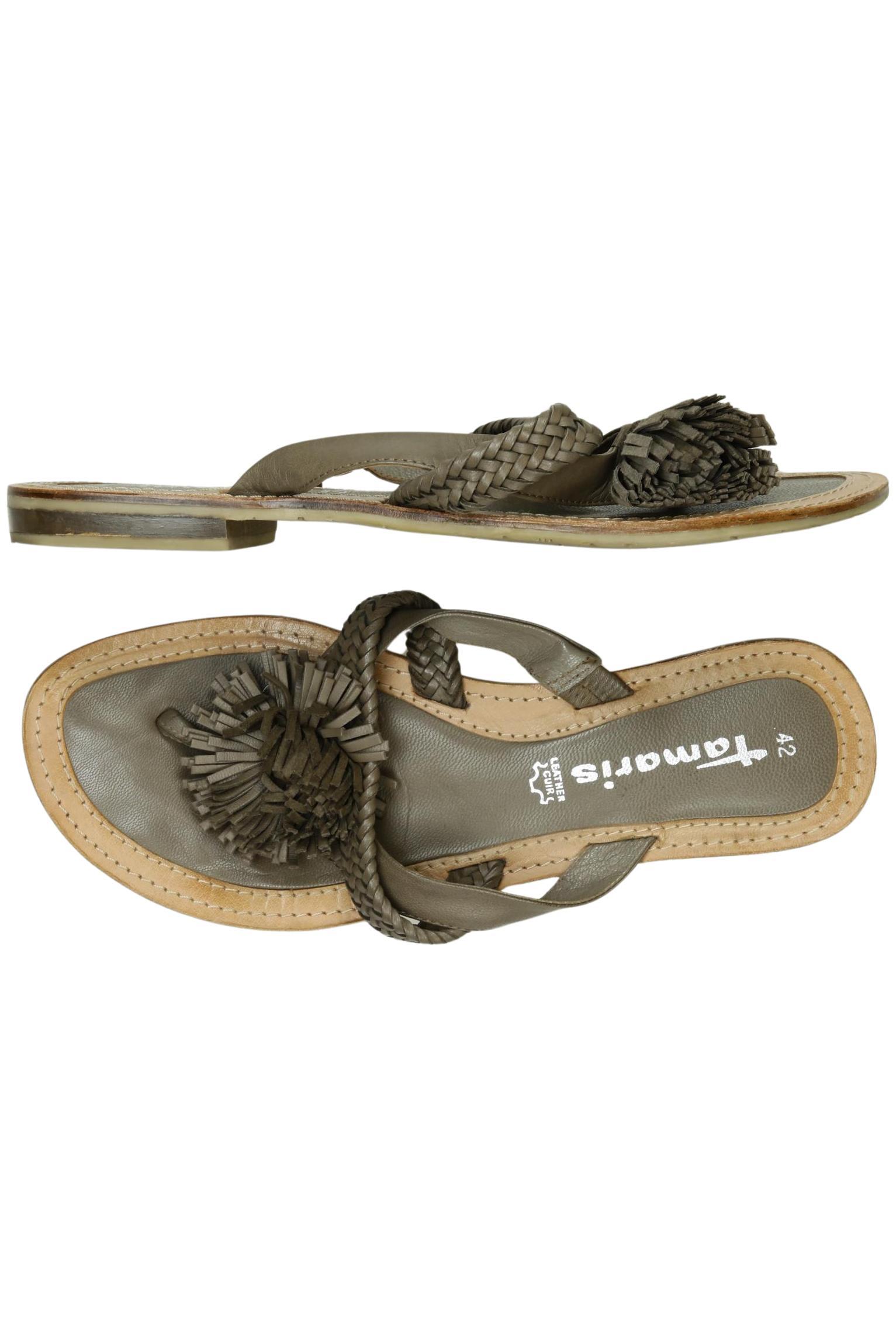 

Tamaris Damen Sandale, grün, Gr. 42