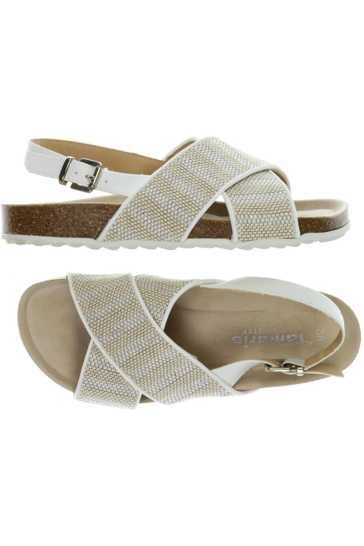 

Tamaris Damen Sandale, beige, Gr. 38